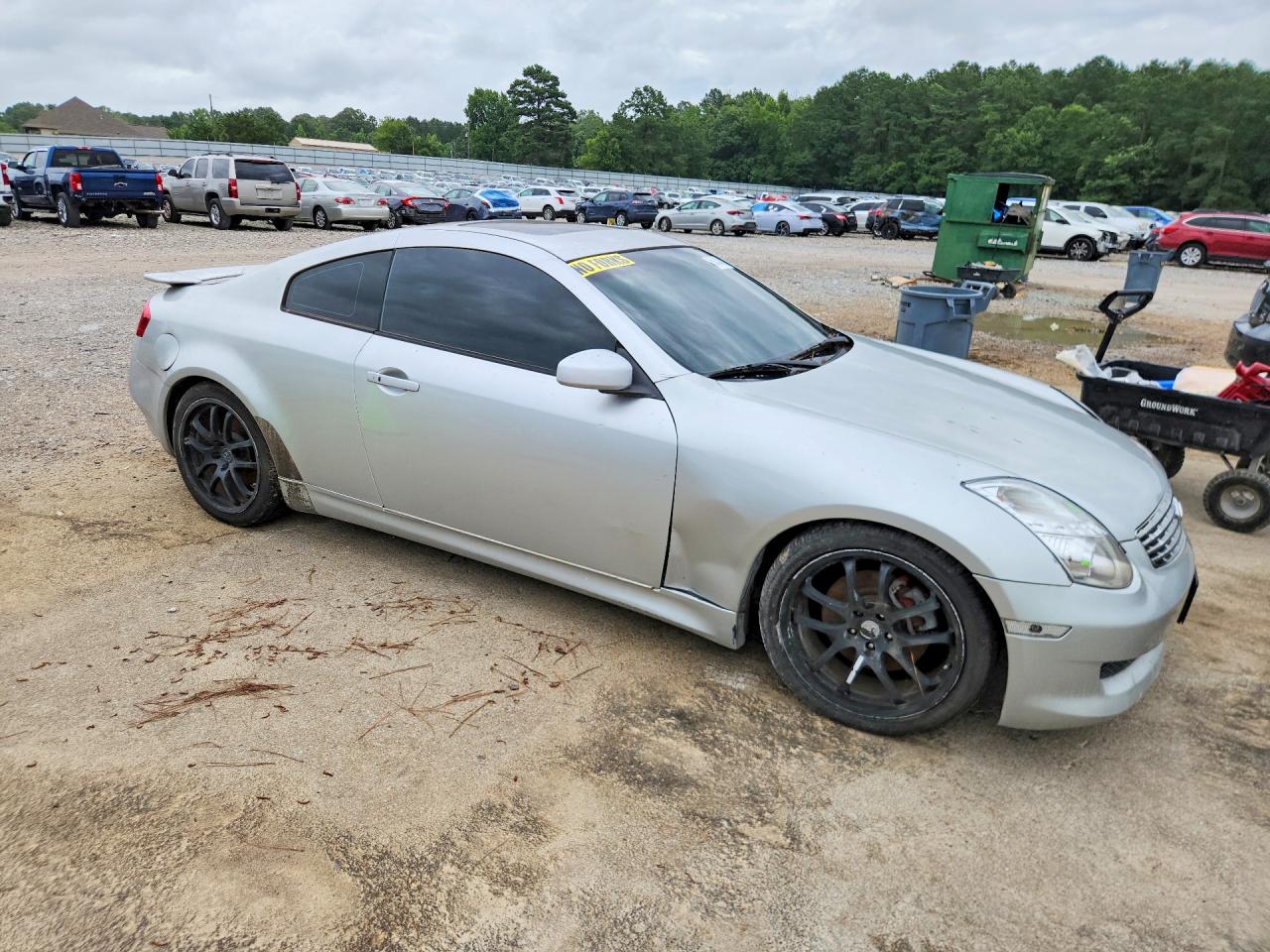 2006 Infiniti G35 Base Silver vin: JNKCV54E06M717189
