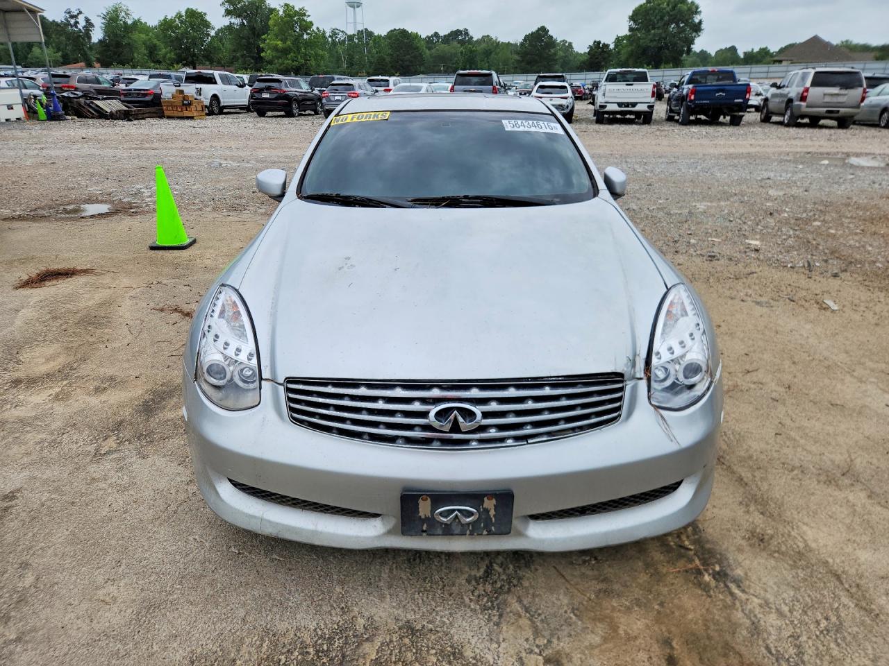 2006 Infiniti G35 Base Silver vin: JNKCV54E06M717189