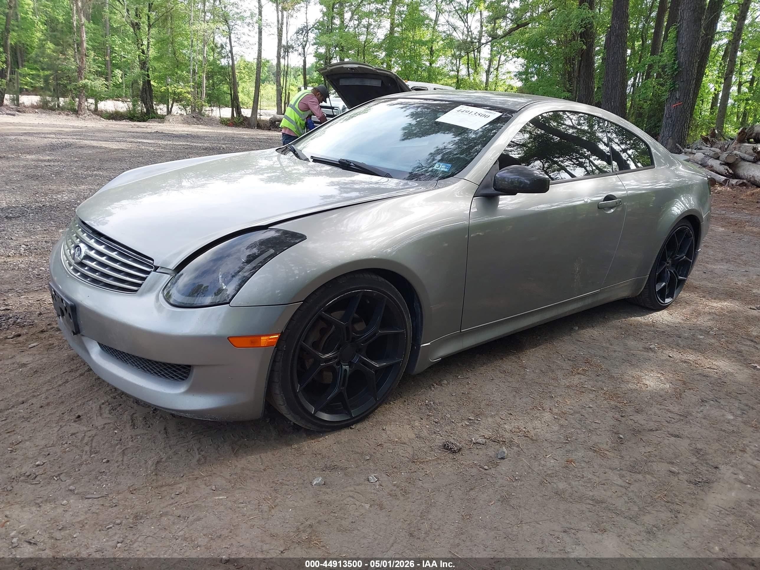 2007 Infiniti G35   Silver vin: JNKCV54E07M904921