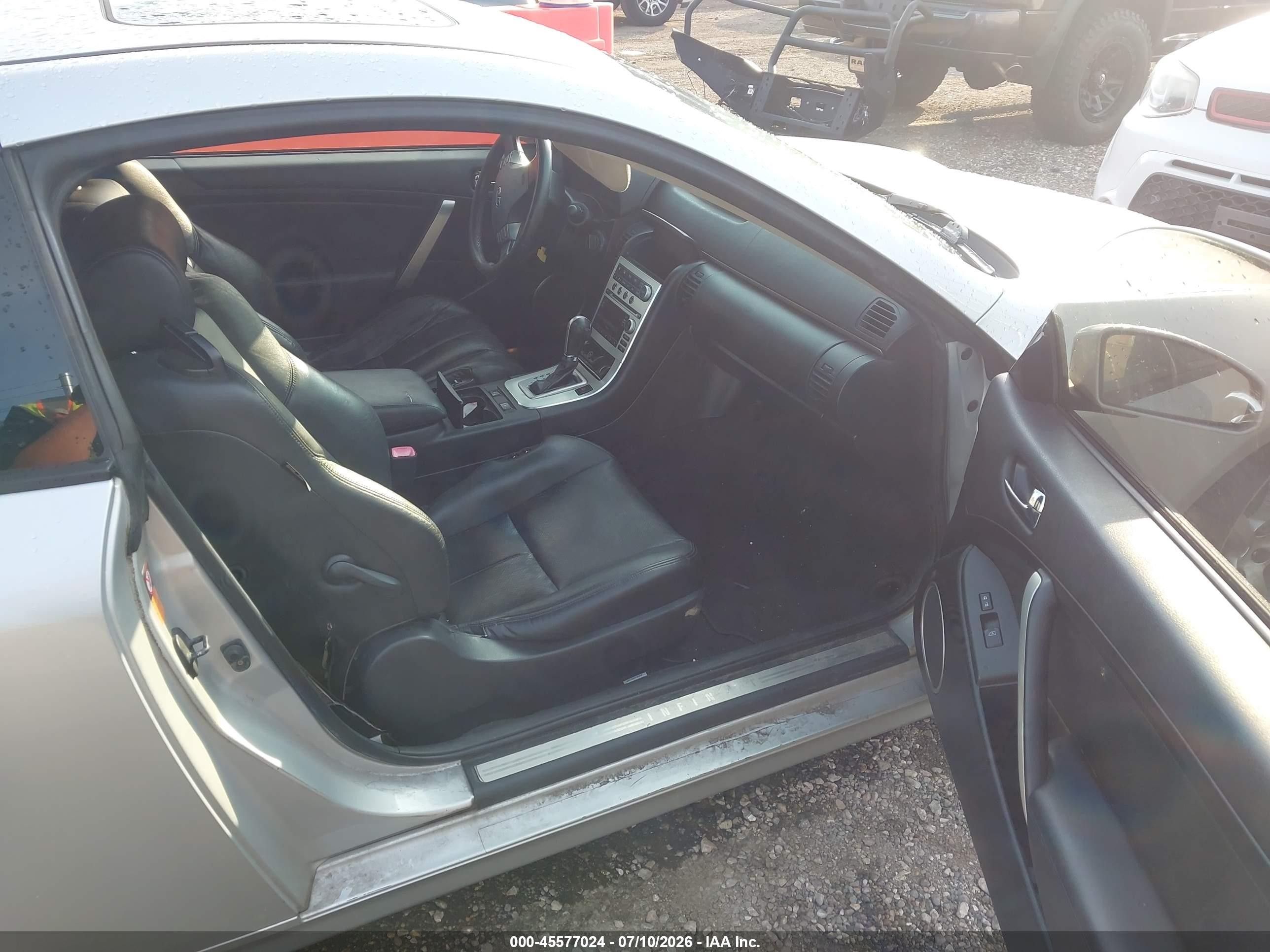 2007 Infiniti G35   Silver vin: JNKCV54E07M907754