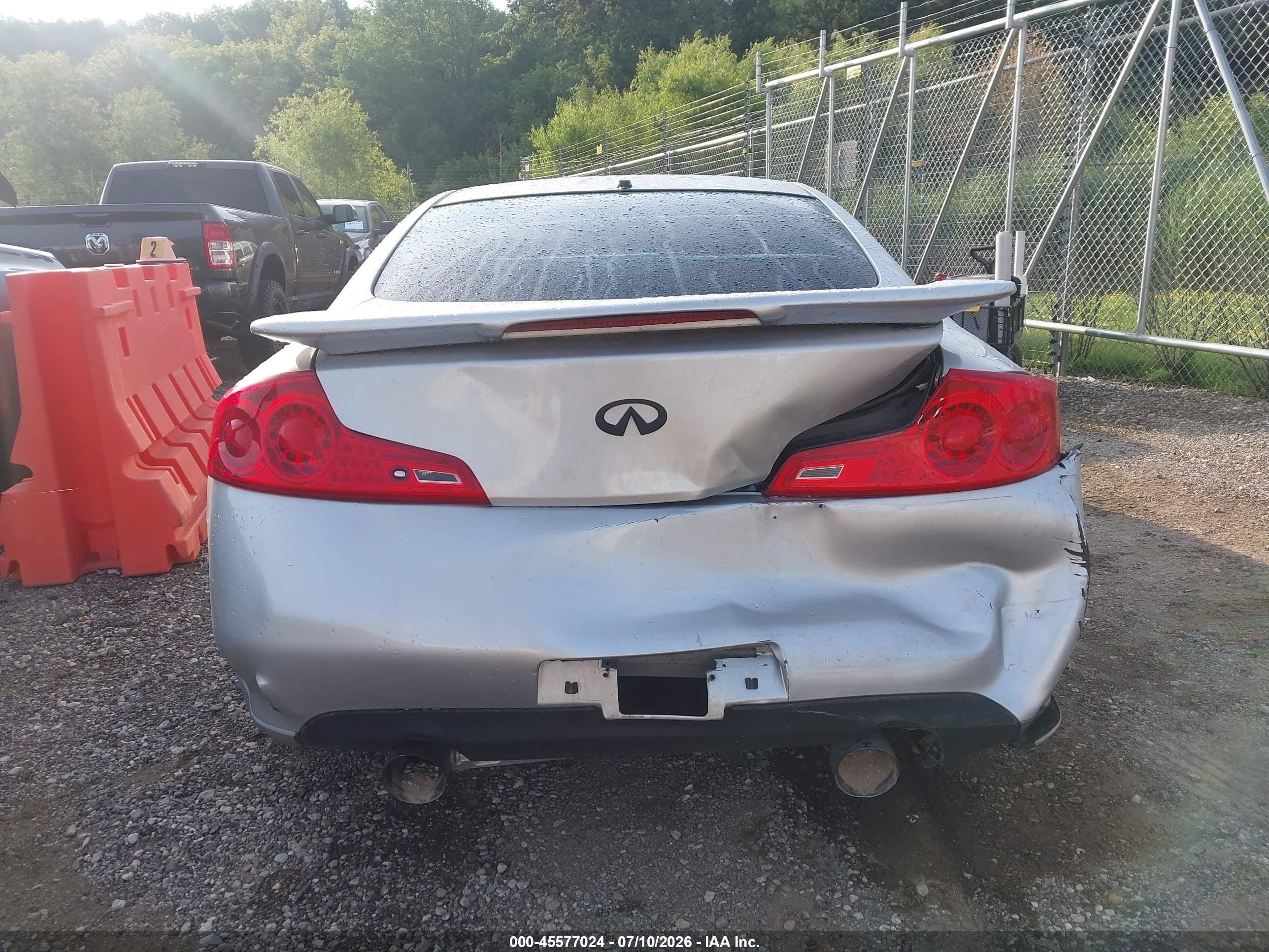 2007 Infiniti G35   Silver vin: JNKCV54E07M907754