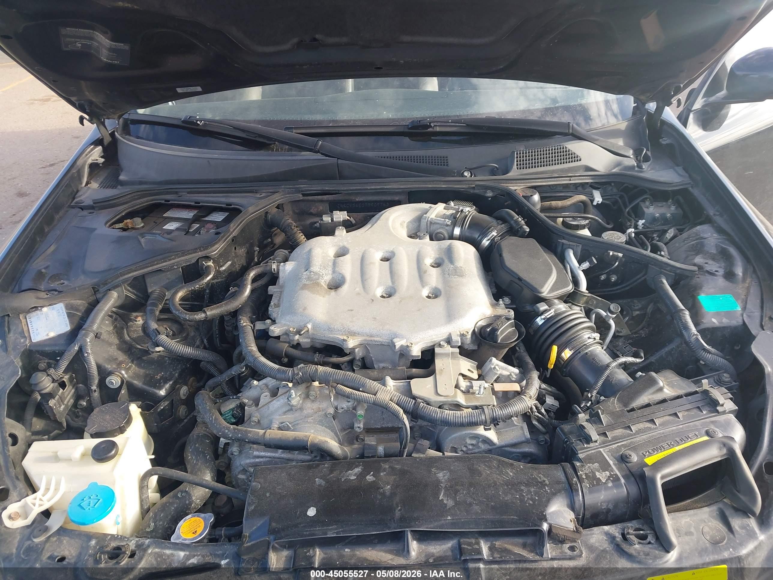 2007 Infiniti G35 Black vin: JNKCV54E07M909763
