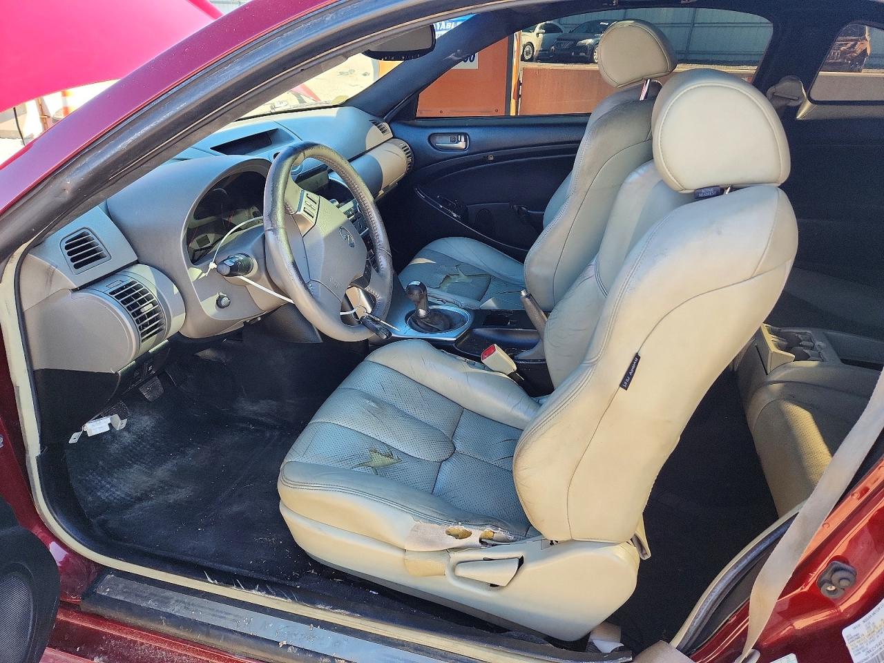 2003 Infiniti G35 Base Burgundy vin: JNKCV54E13M209180