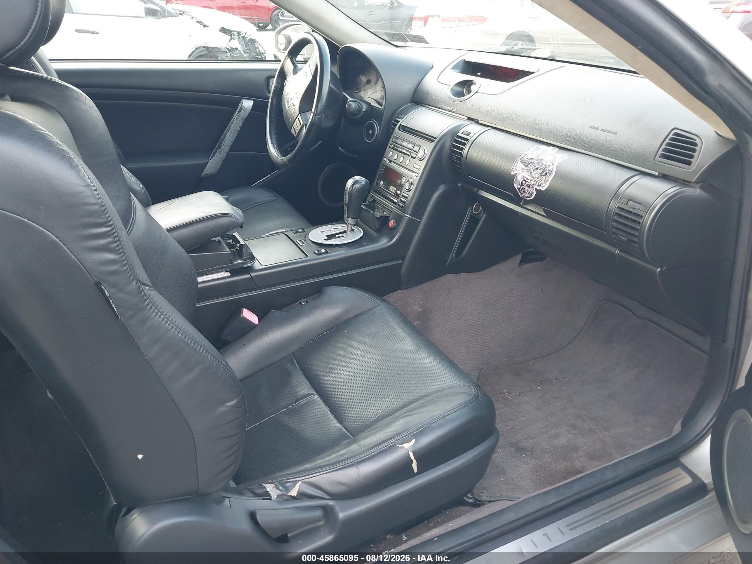 2004 Infiniti G35   Silver vin: JNKCV54E14M306784