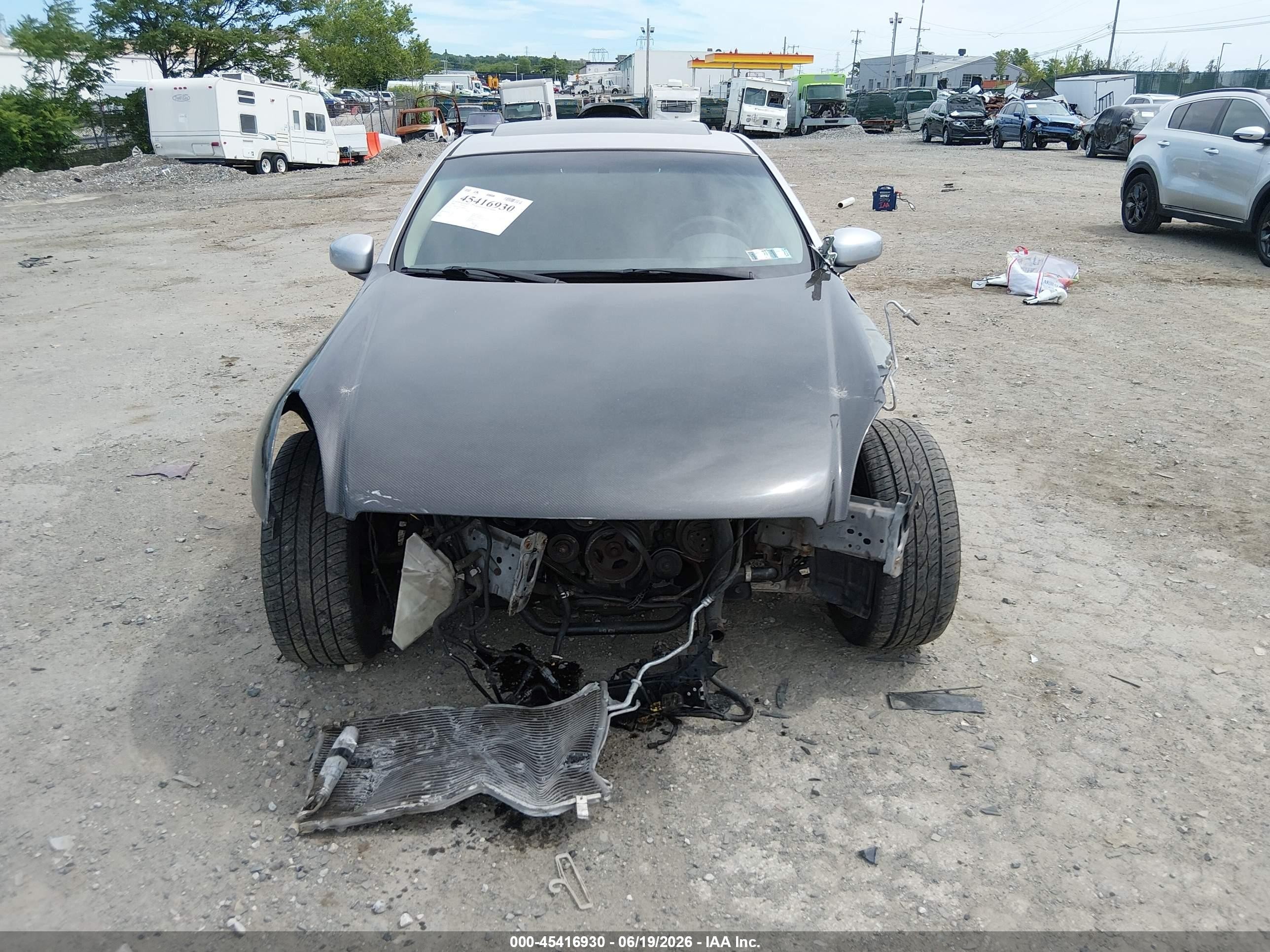 2004 Infiniti G35   Silver vin: JNKCV54E14M800417