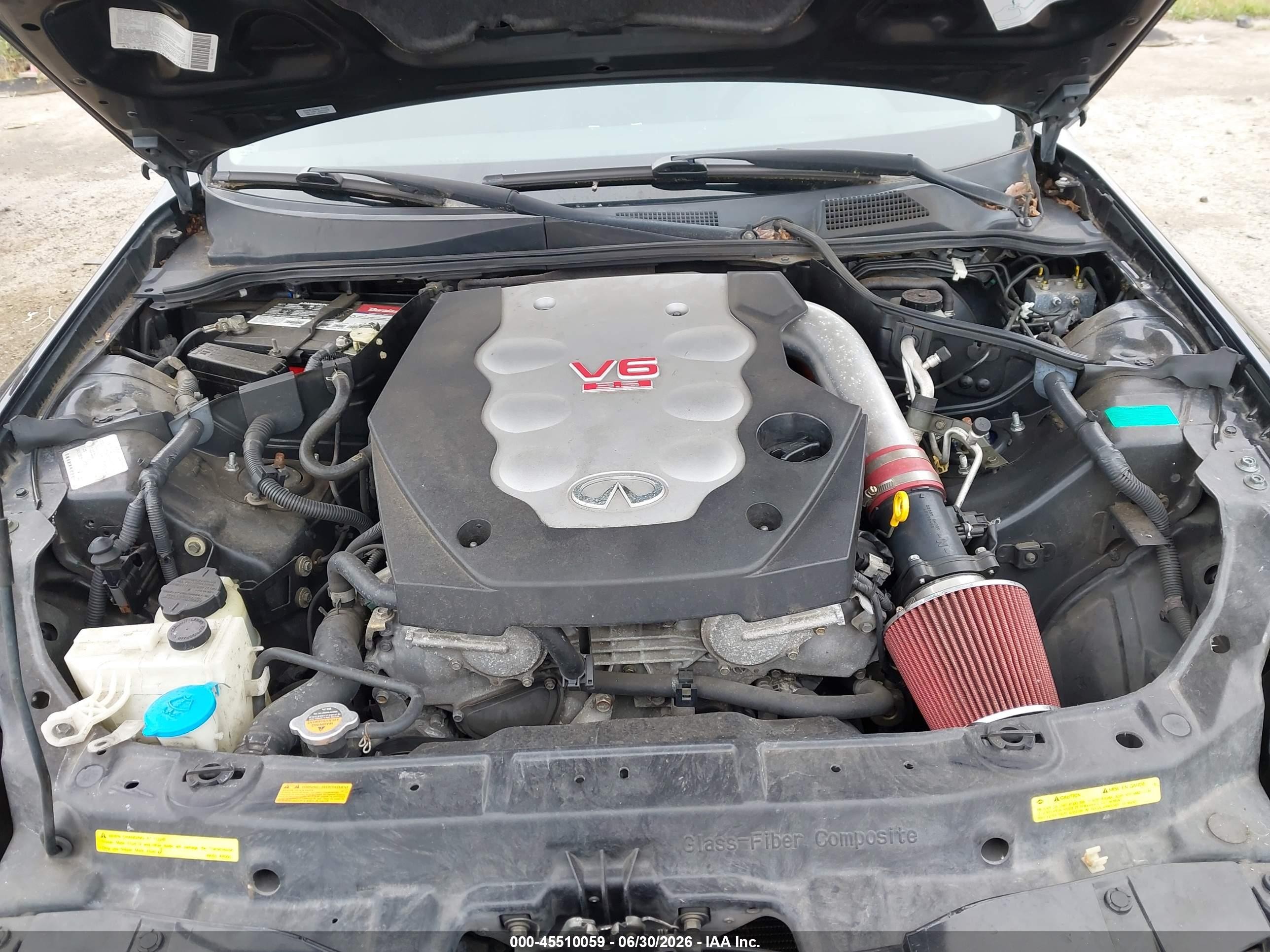 2004 Infiniti G35   Black vin: JNKCV54E14M802376