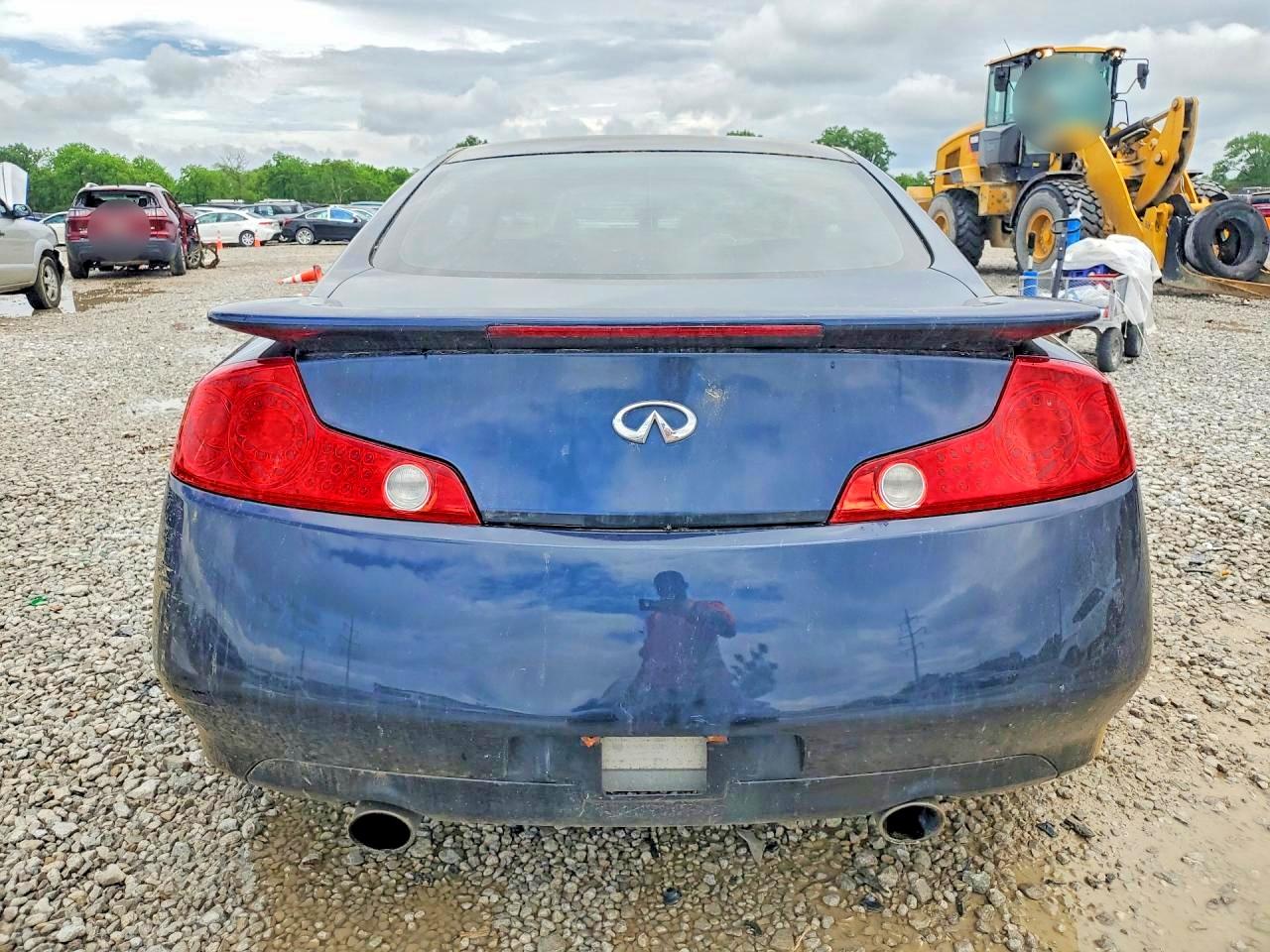 2004 Infiniti G35 Base Blue vin: JNKCV54E14M805973