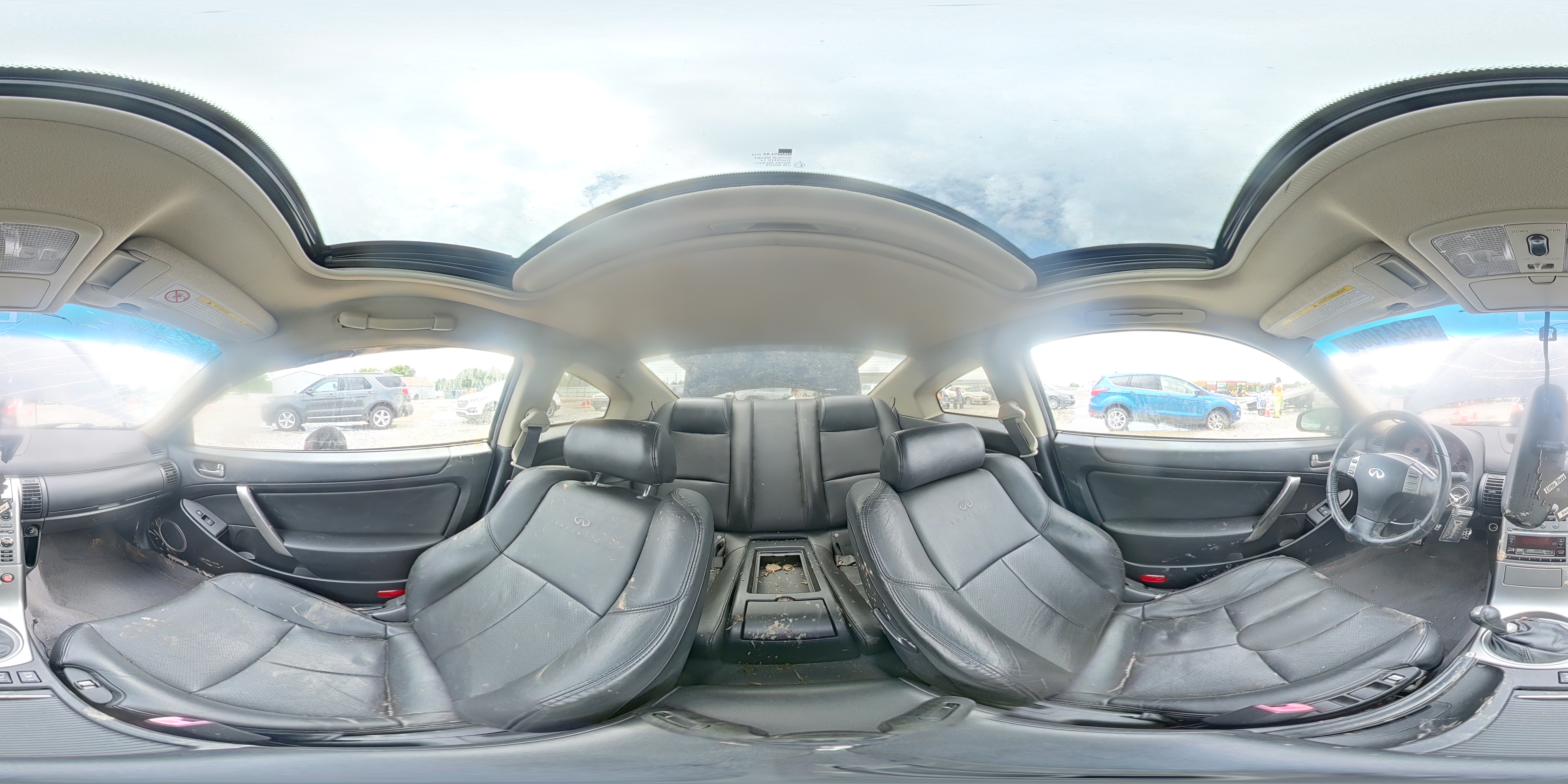 2004 Infiniti G35 Base Blue vin: JNKCV54E14M805973