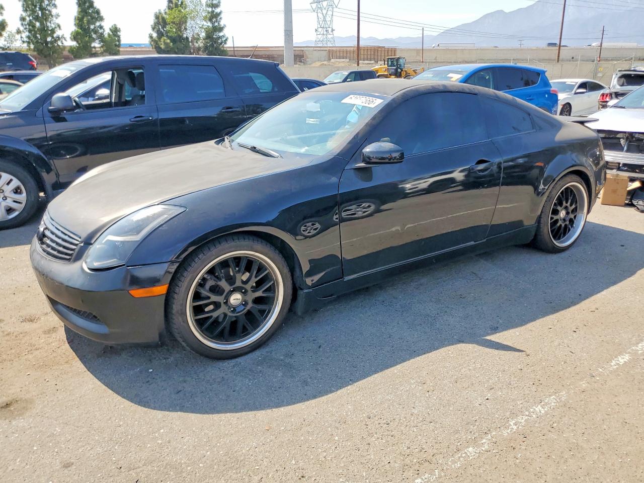 2004 Infiniti G35 Base Black vin: JNKCV54E14M823860