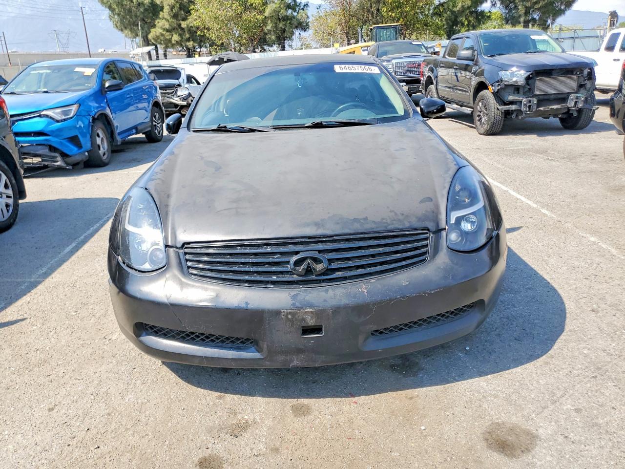 2004 Infiniti G35 Base Black vin: JNKCV54E14M823860