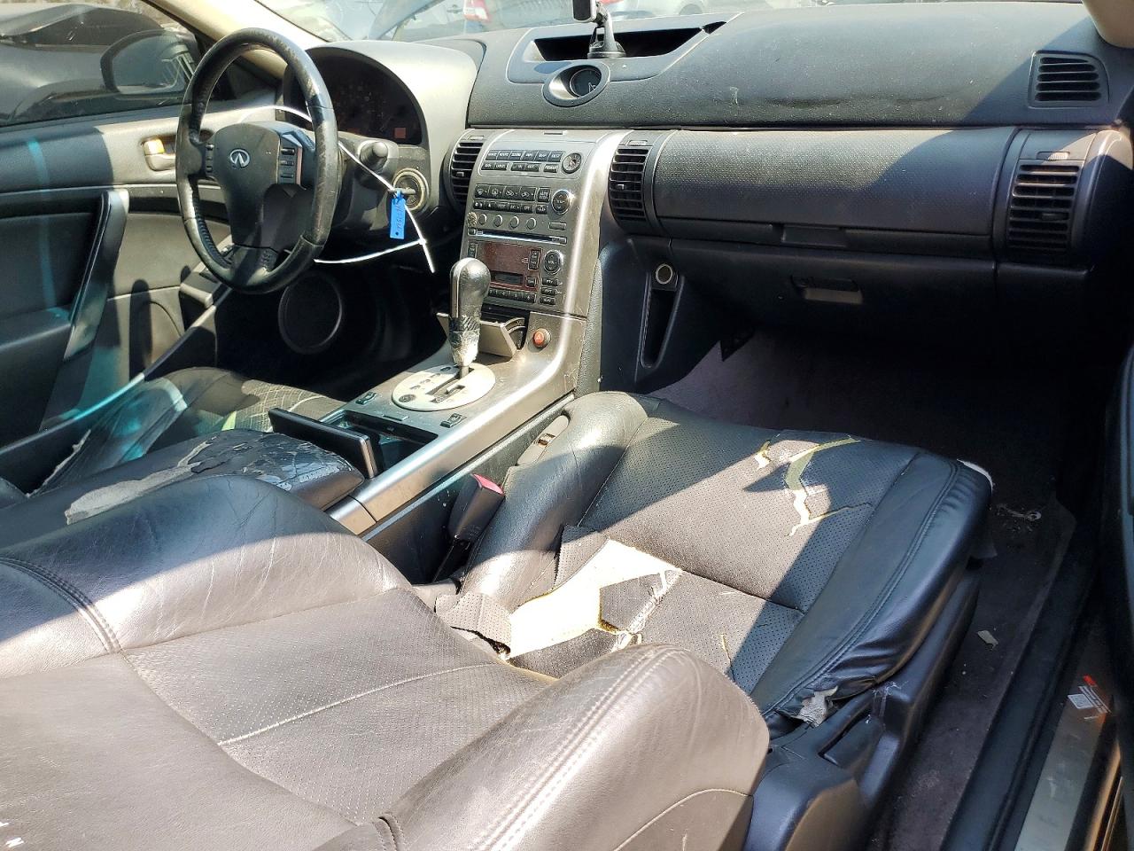 2004 Infiniti G35 Base Black vin: JNKCV54E14M823860