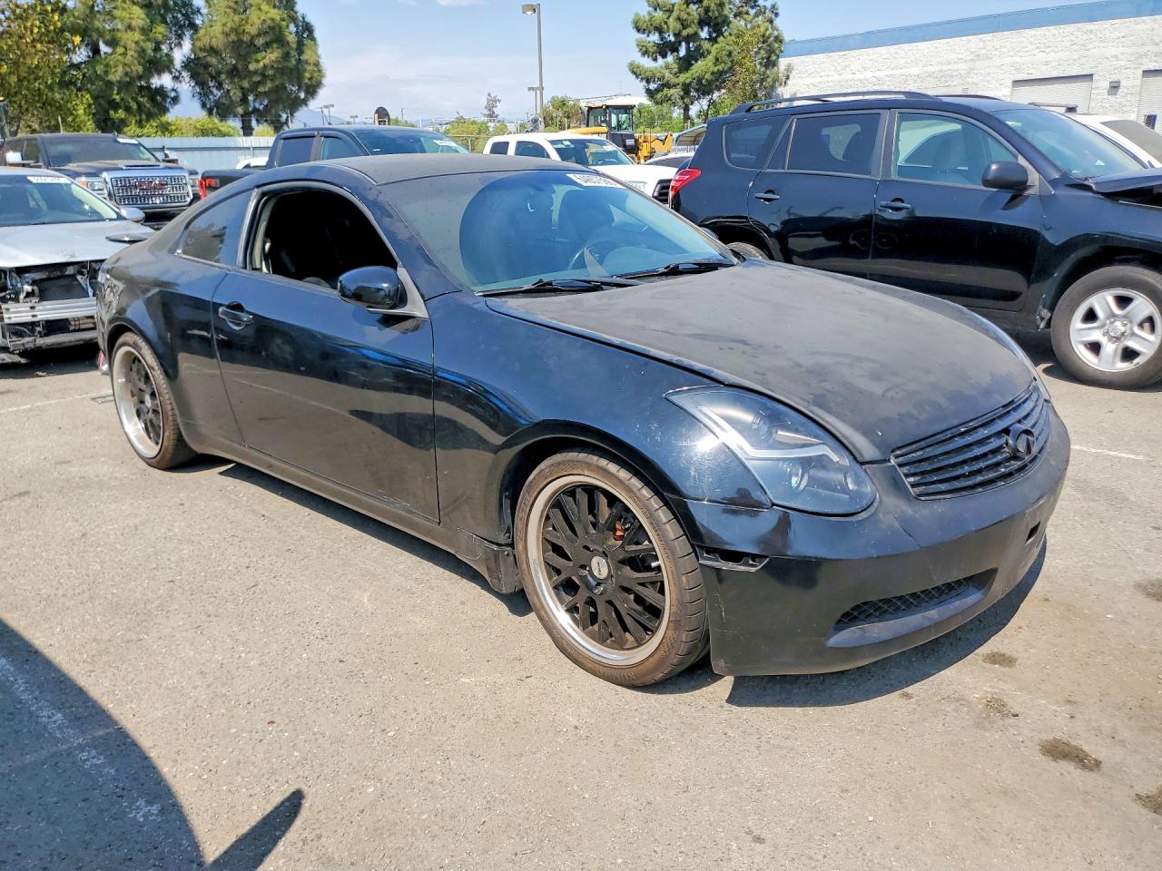 2004 Infiniti G35 Base Black vin: JNKCV54E14M823860