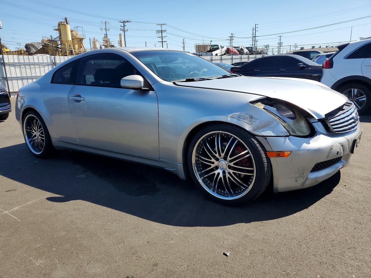 2005 Infiniti G35 Base Silver vin: JNKCV54E15M419569