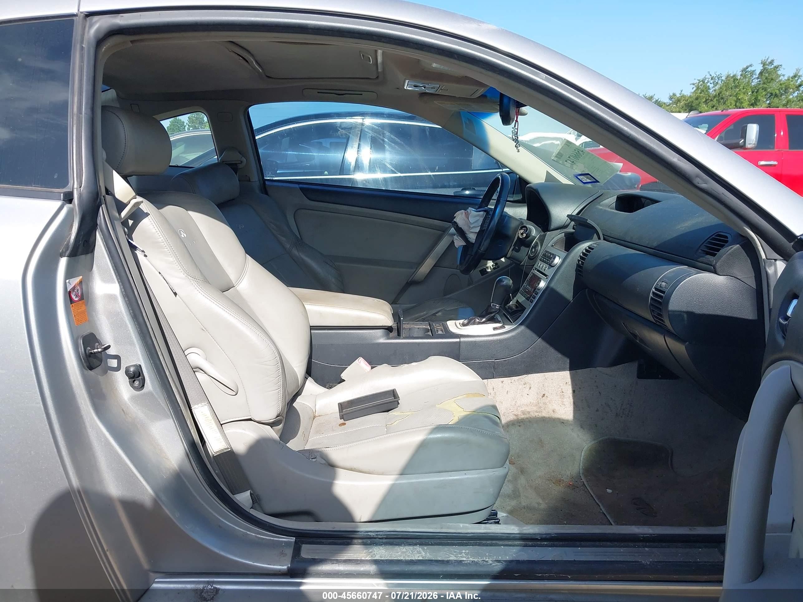 2005 Infiniti G35   Silver vin: JNKCV54E15M419832