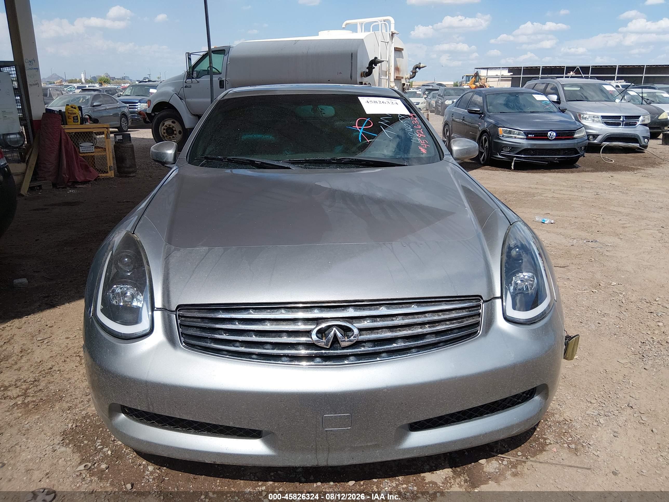 2005 Infiniti G35   Gray vin: JNKCV54E15M424058