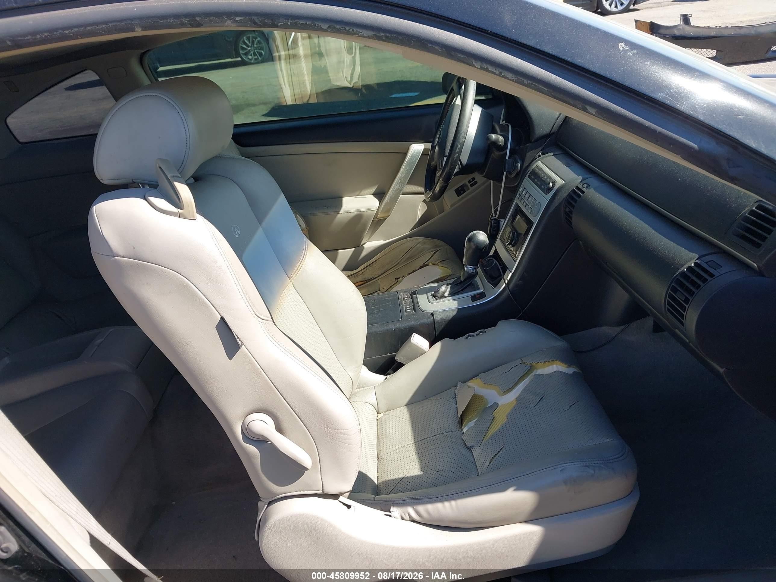 2006 Infiniti G35   Black vin: JNKCV54E16M716116
