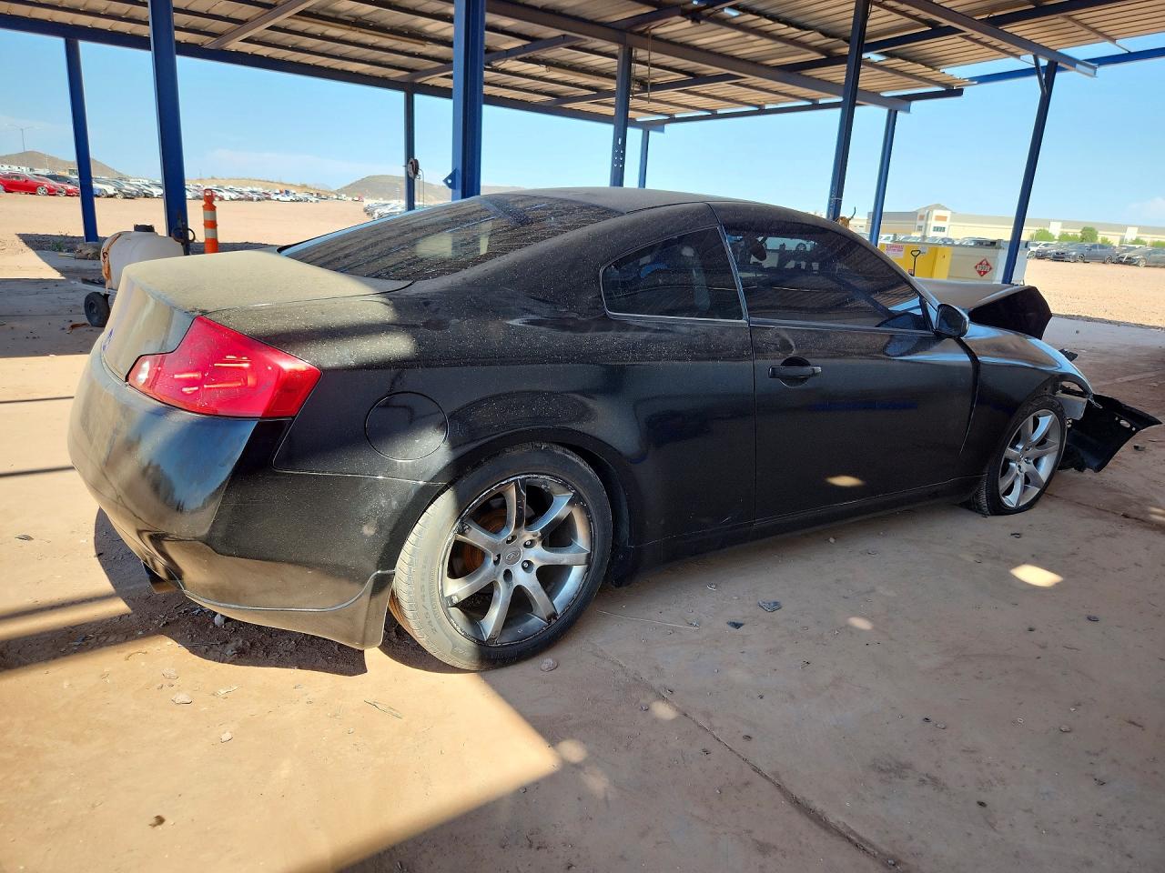 2003 Infiniti G35 Base Black vin: JNKCV54E23M208183