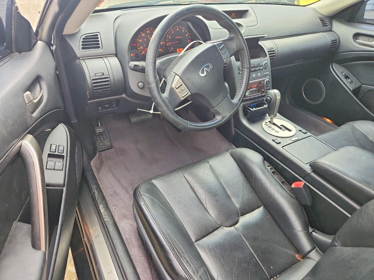 2003 Infiniti G35 Base Black vin: JNKCV54E23M224769