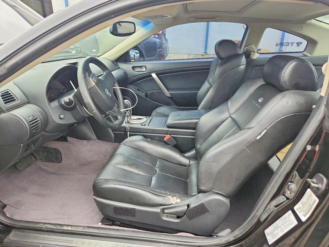 2003 Infiniti G35 Base Black vin: JNKCV54E23M224769