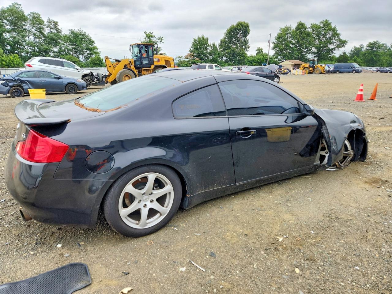 2003 Infiniti G35 Base Black vin: JNKCV54E23M224769