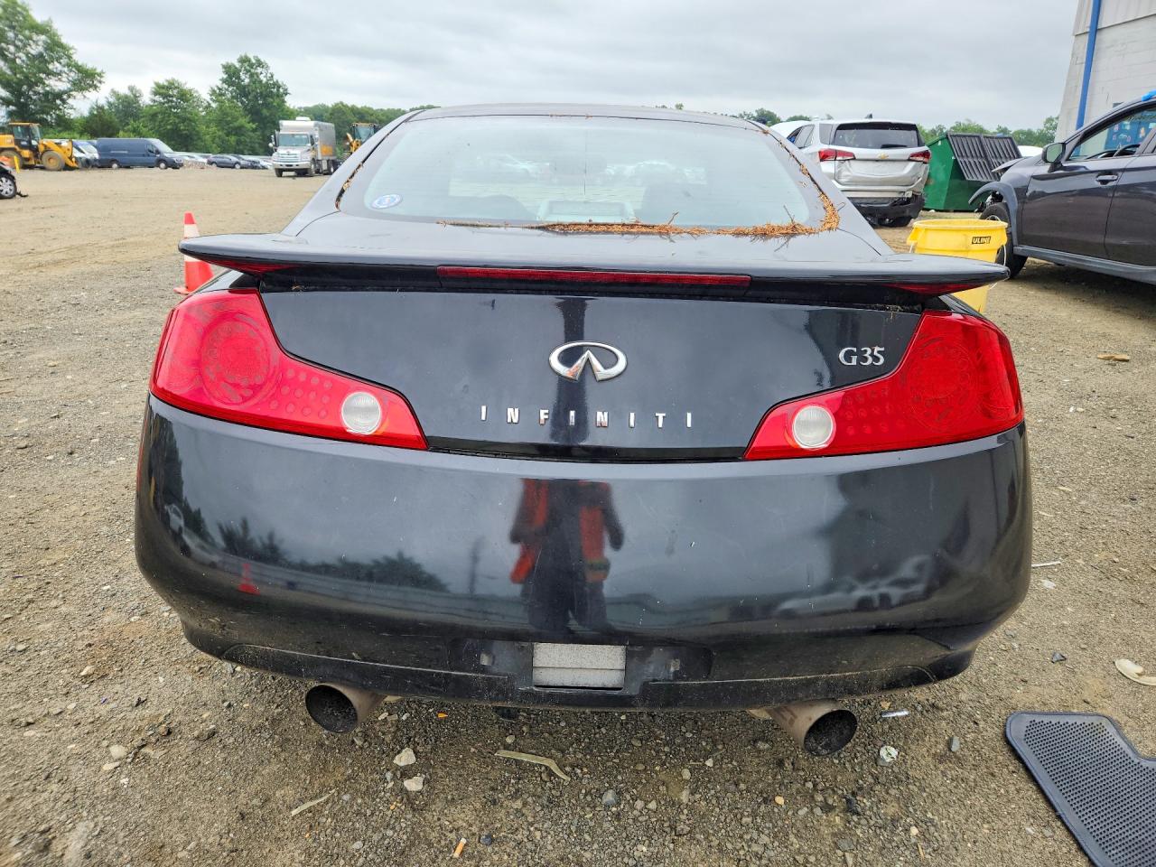 2003 Infiniti G35 Base Black vin: JNKCV54E23M224769