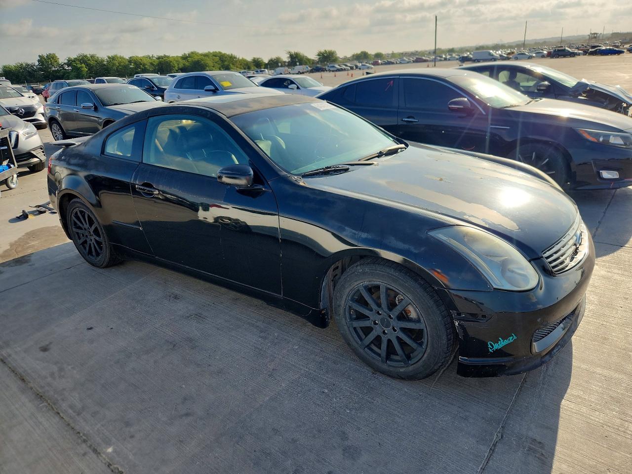2004 Infiniti G35 Base Black vin: JNKCV54E24M310102