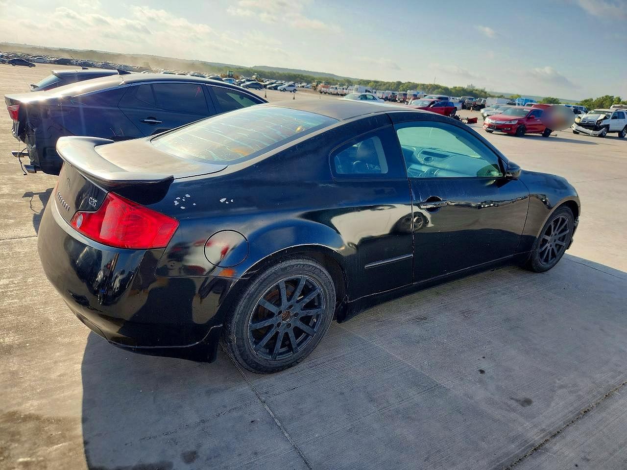2004 Infiniti G35 Base Black vin: JNKCV54E24M310102