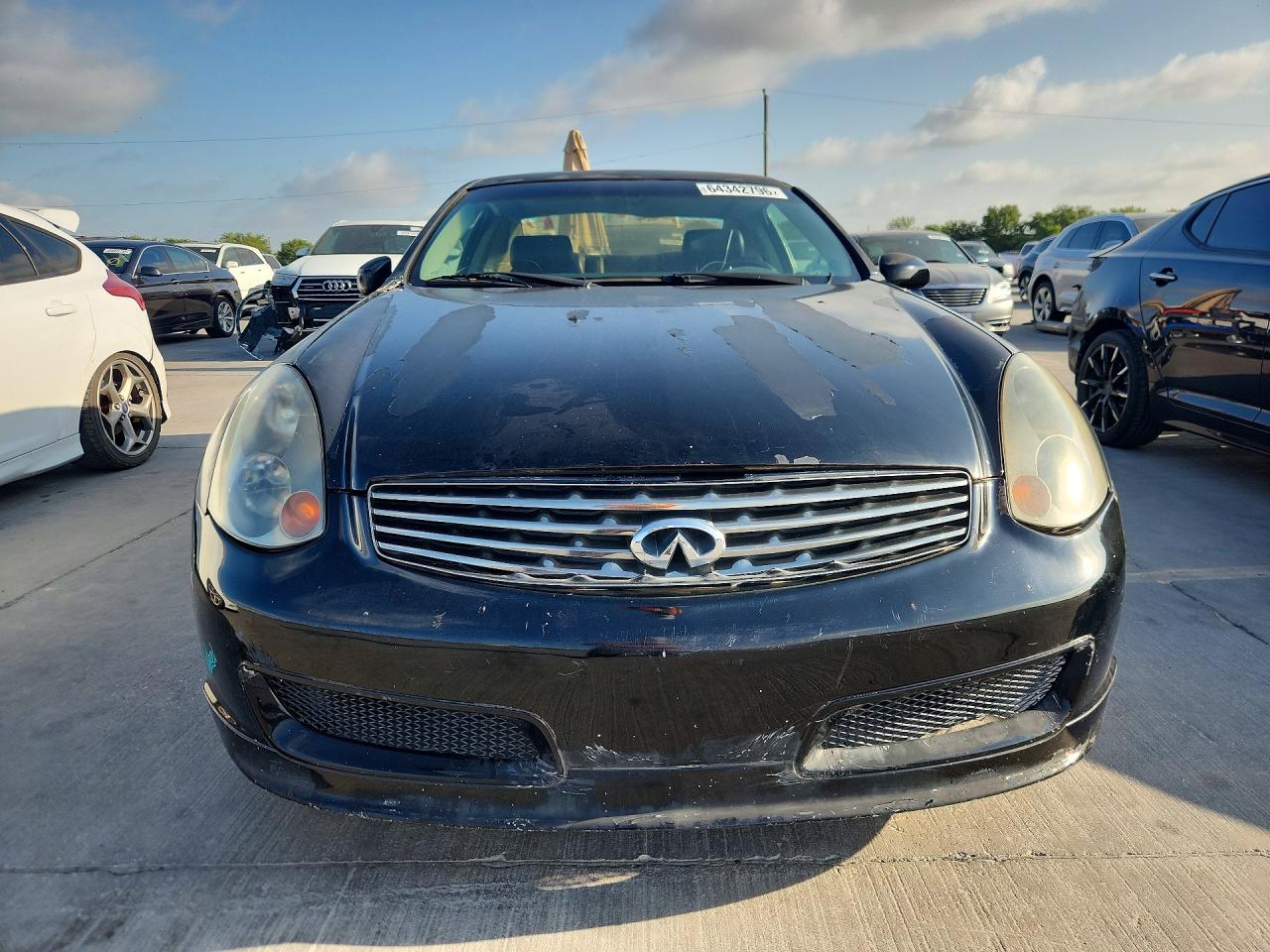 2004 Infiniti G35 Base Black vin: JNKCV54E24M310102