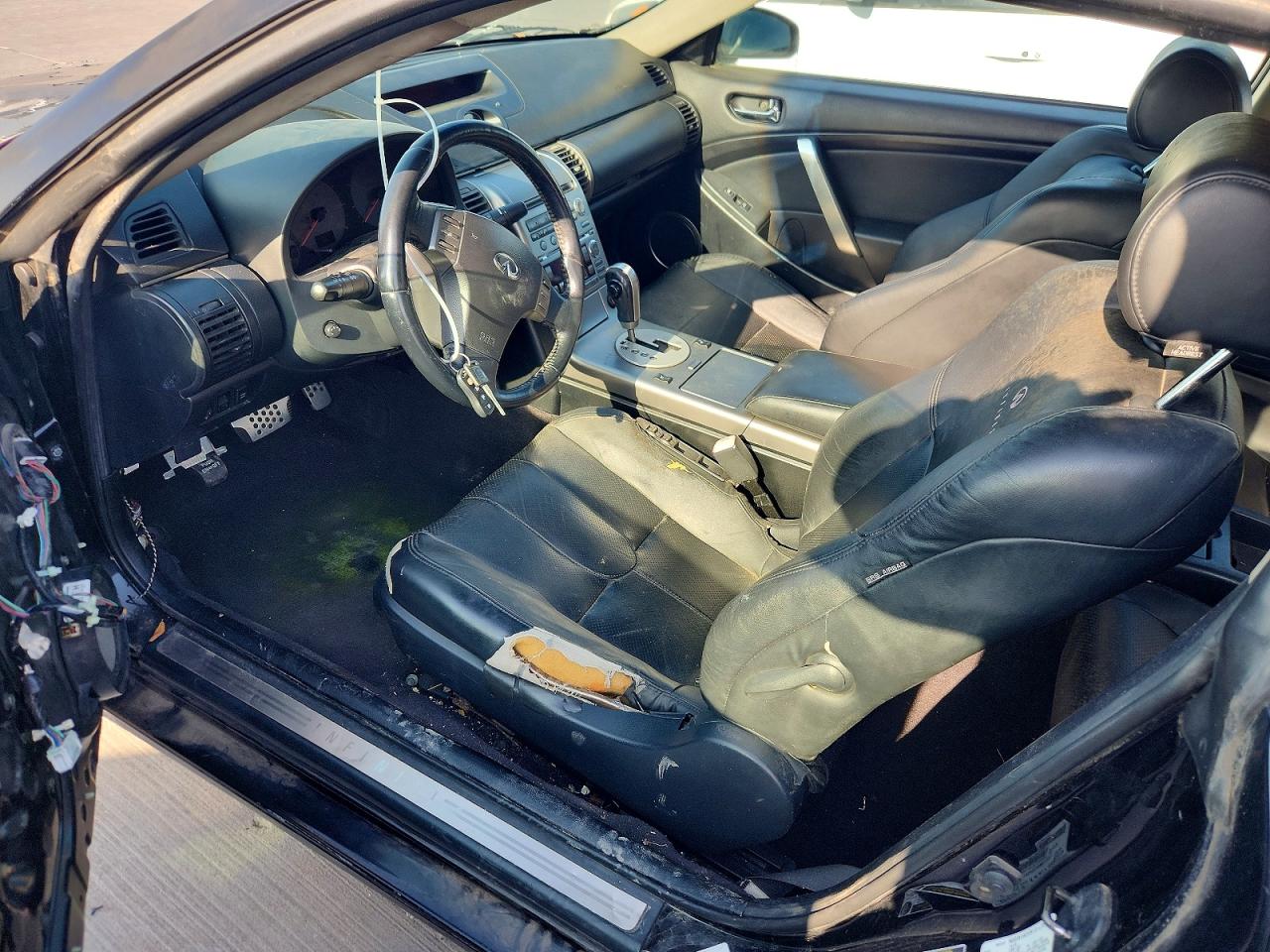 2004 Infiniti G35 Base Black vin: JNKCV54E24M310102
