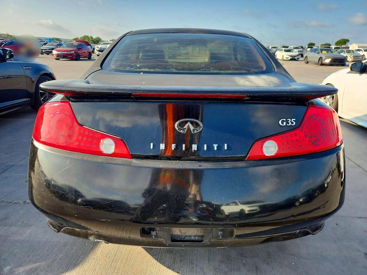2004 Infiniti G35 Base Black vin: JNKCV54E24M310102