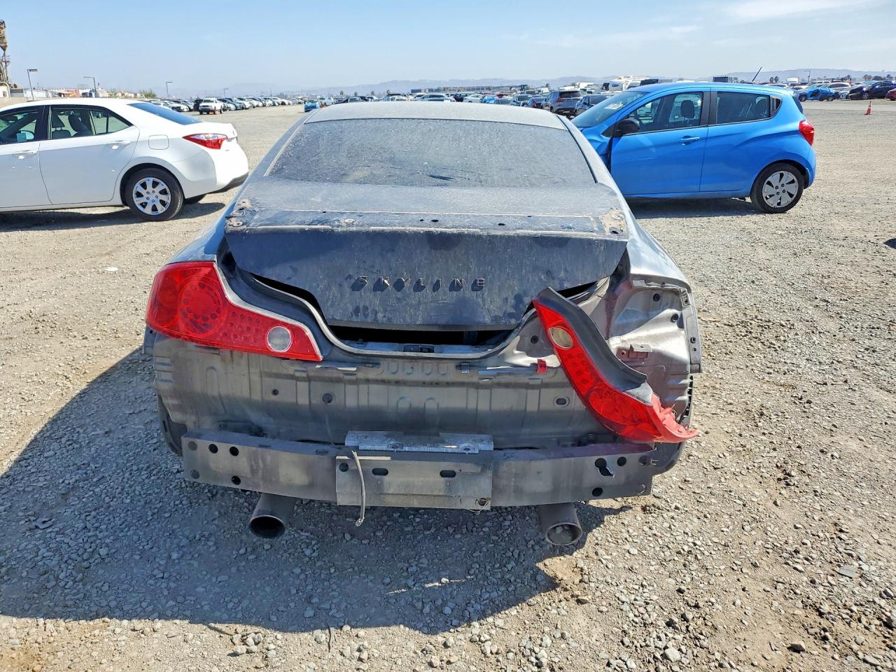 2005 Infiniti G35 Base Gray vin: JNKCV54E25M408550