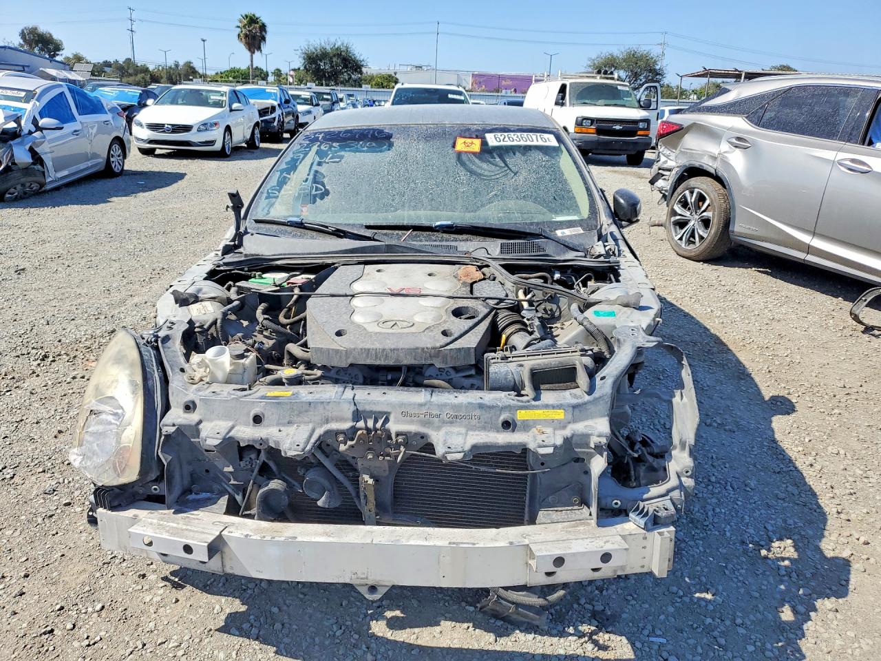 2005 Infiniti G35 Base Gray vin: JNKCV54E25M408550