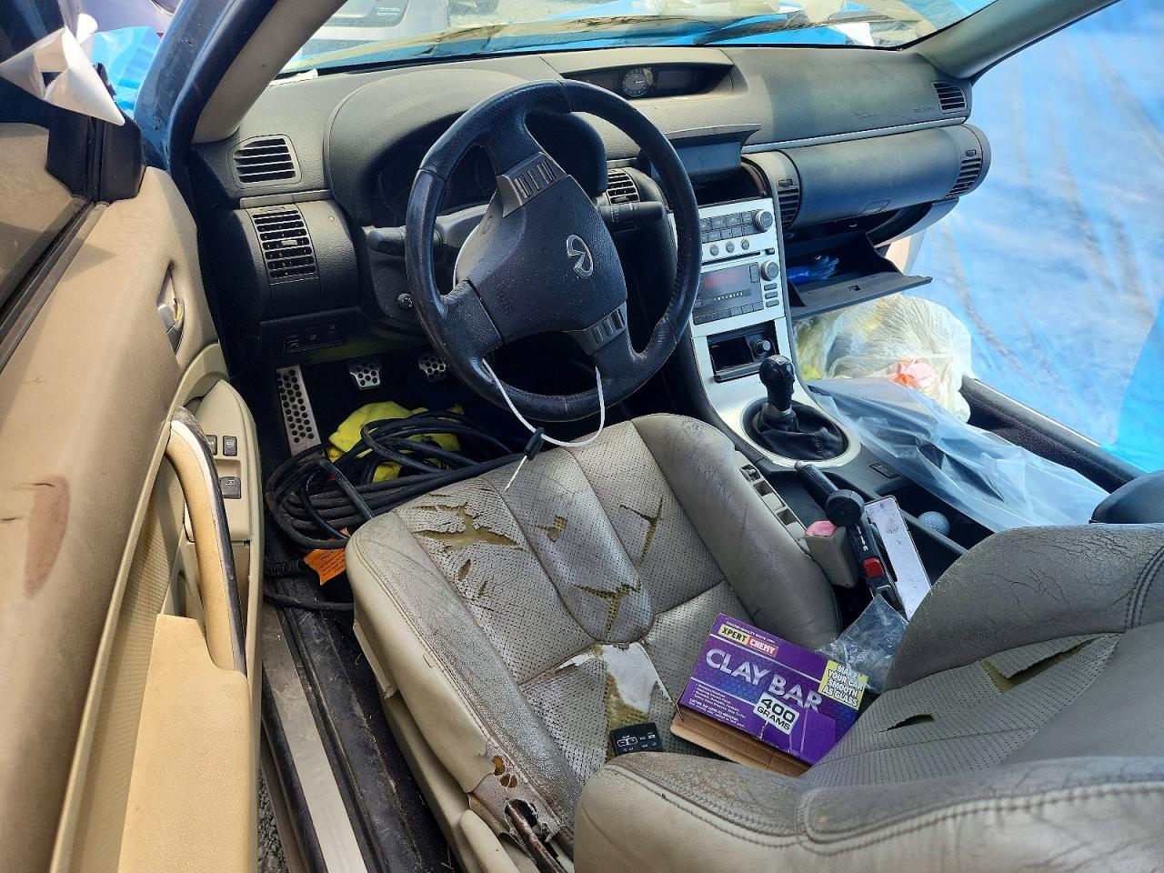 2005 Infiniti G35 Base Gray vin: JNKCV54E25M408550