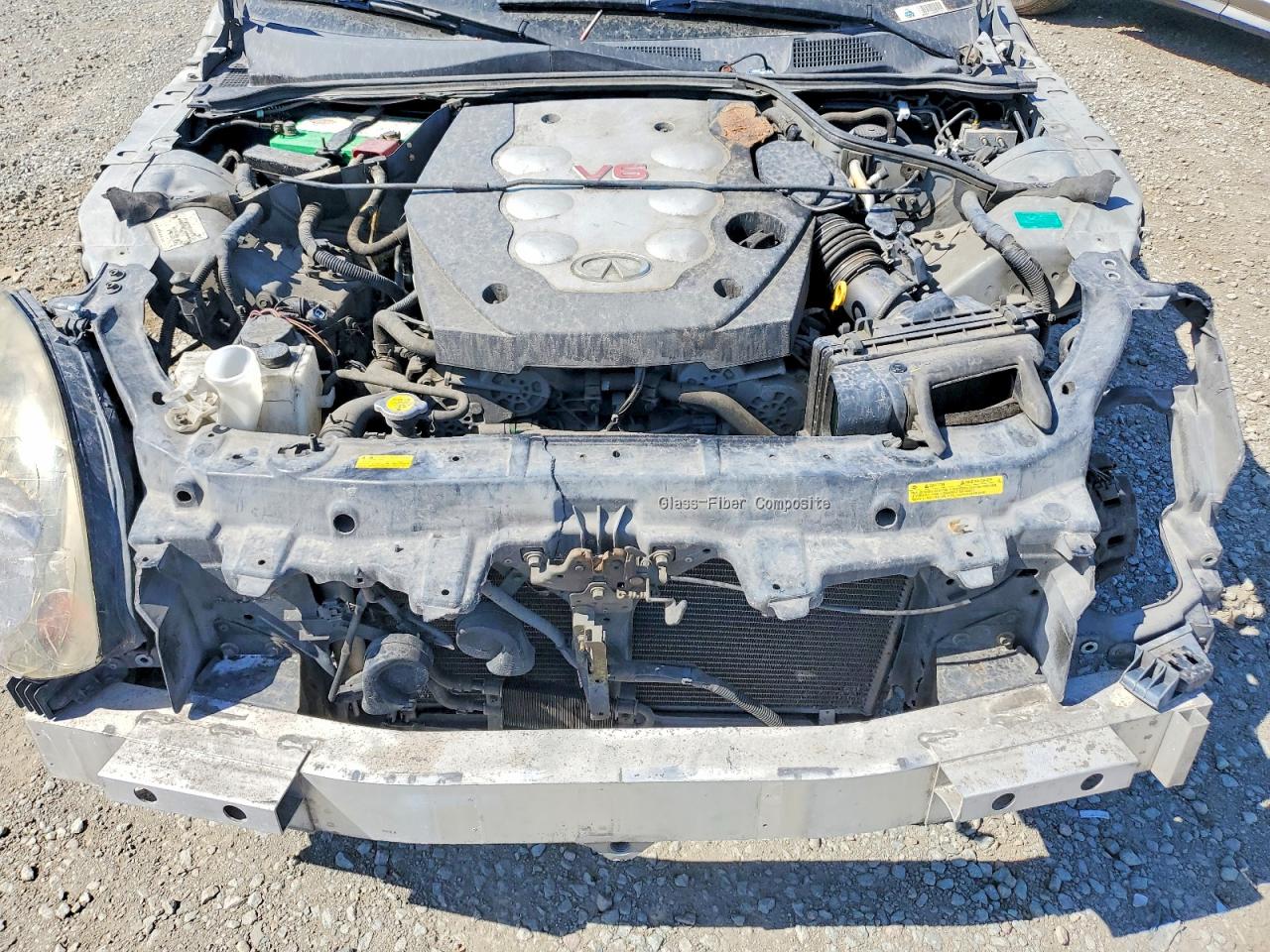 2005 Infiniti G35 Base Gray vin: JNKCV54E25M408550