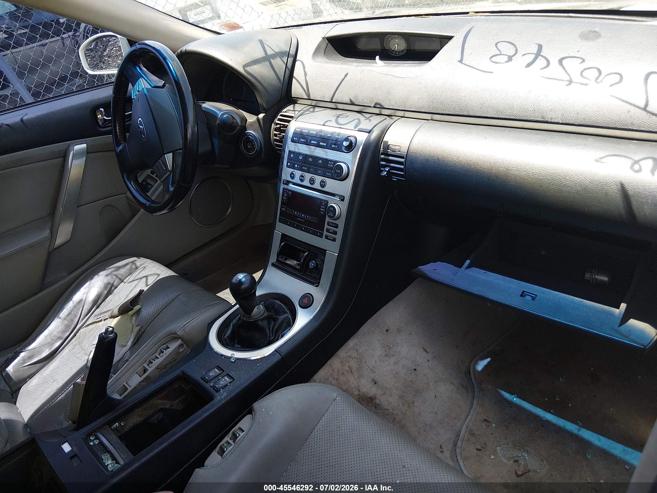 2006 Infiniti G35   White vin: JNKCV54E26M714066
