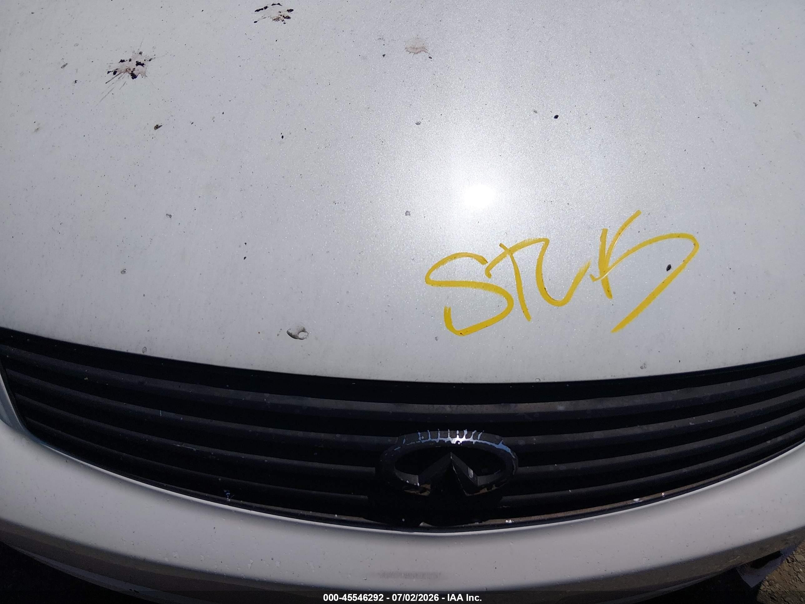 2006 Infiniti G35   White vin: JNKCV54E26M714066