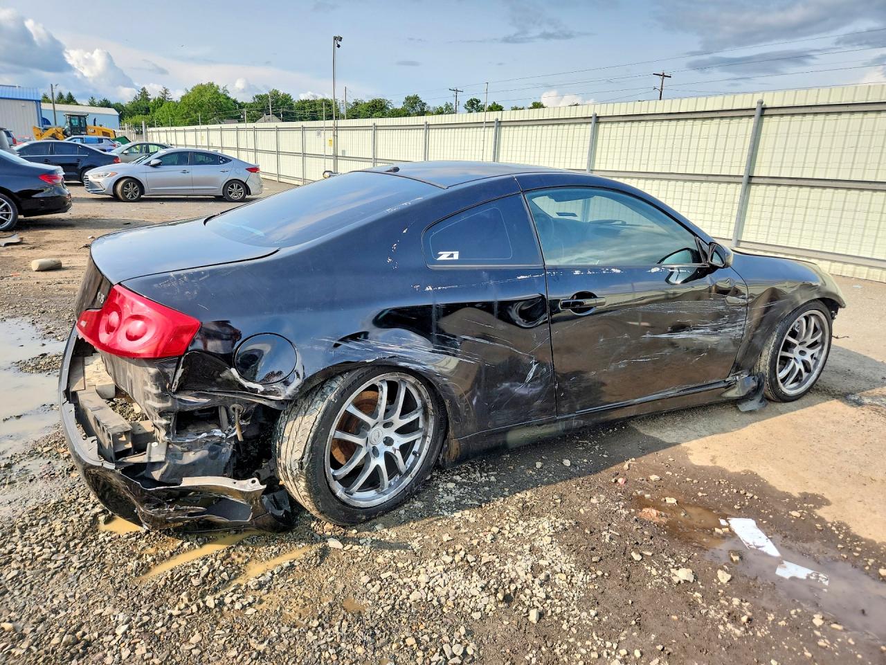 2006 Infiniti G35 Base Black vin: JNKCV54E26M716920