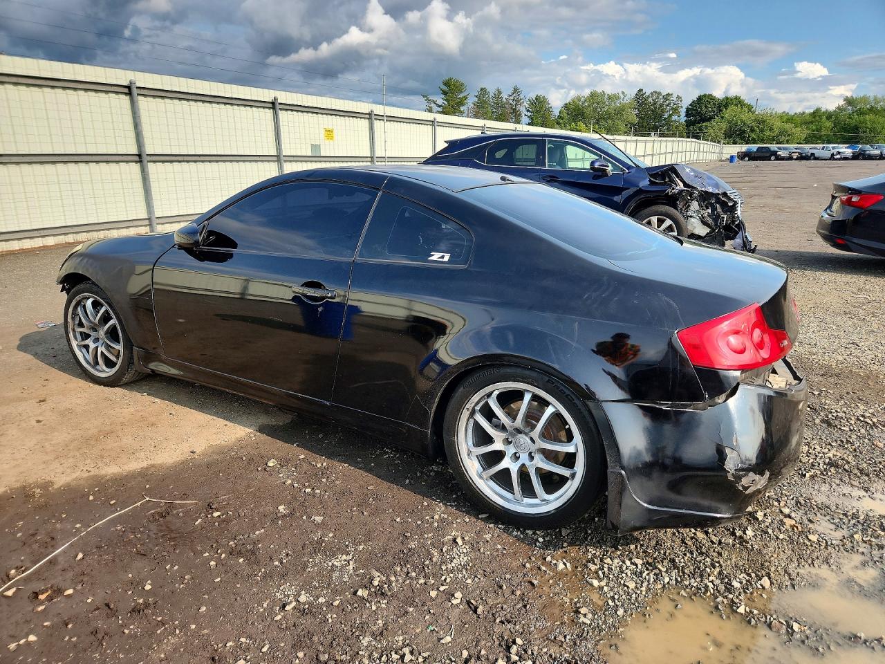 2006 Infiniti G35 Base Black vin: JNKCV54E26M716920