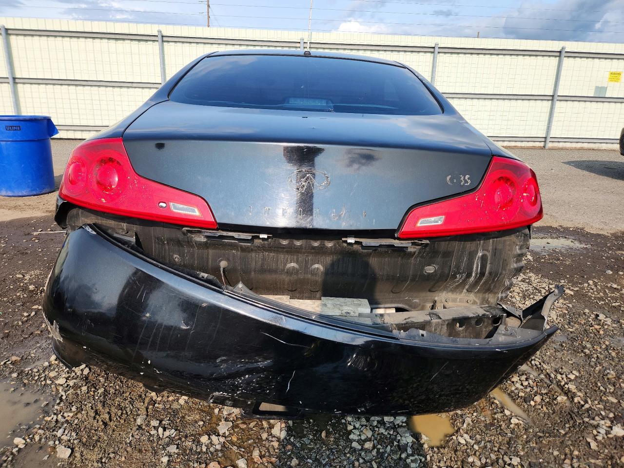 2006 Infiniti G35 Base Black vin: JNKCV54E26M716920