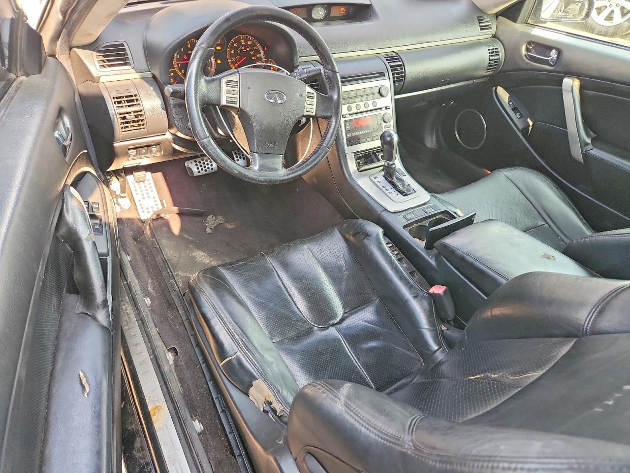 2006 Infiniti G35 Base Black vin: JNKCV54E26M716920