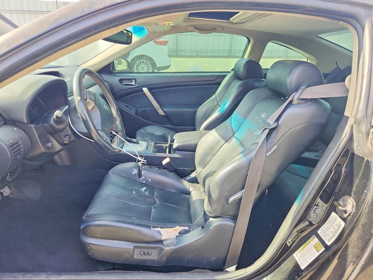 2006 Infiniti G35 Base Black vin: JNKCV54E26M718263