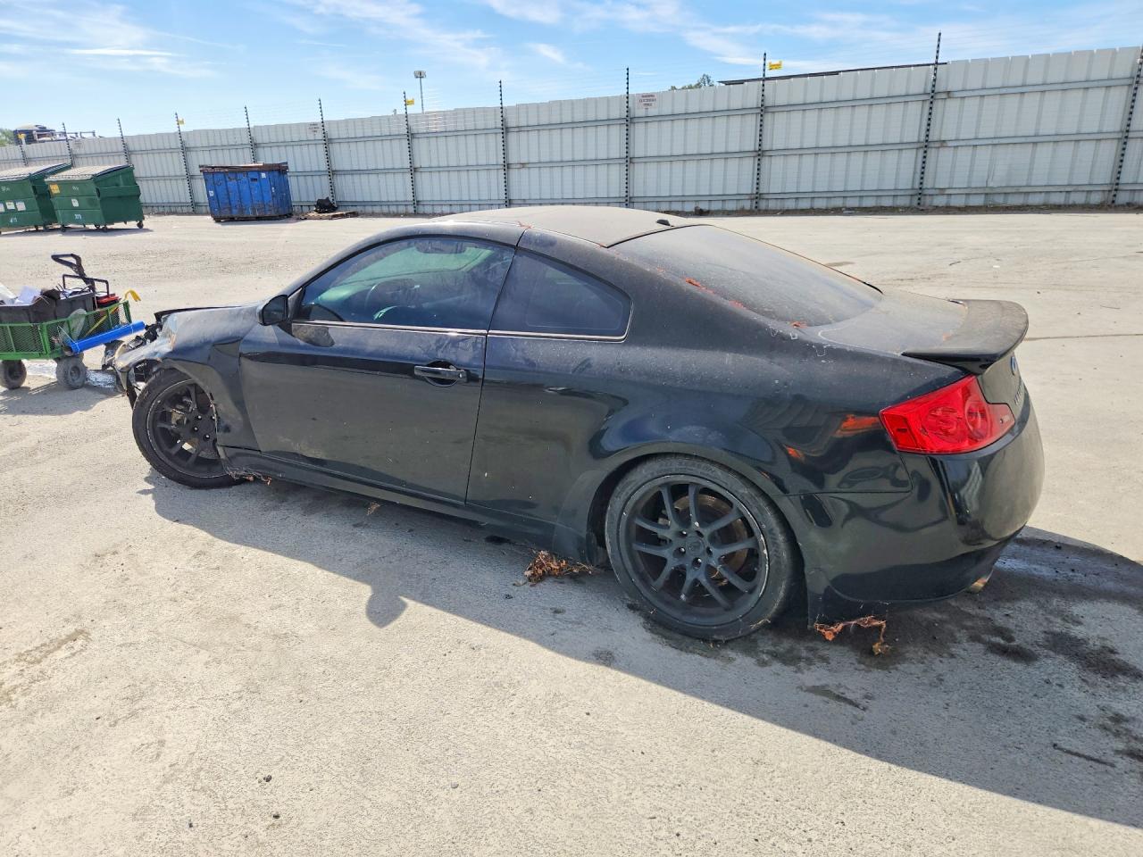 2006 Infiniti G35 Base Black vin: JNKCV54E26M718263