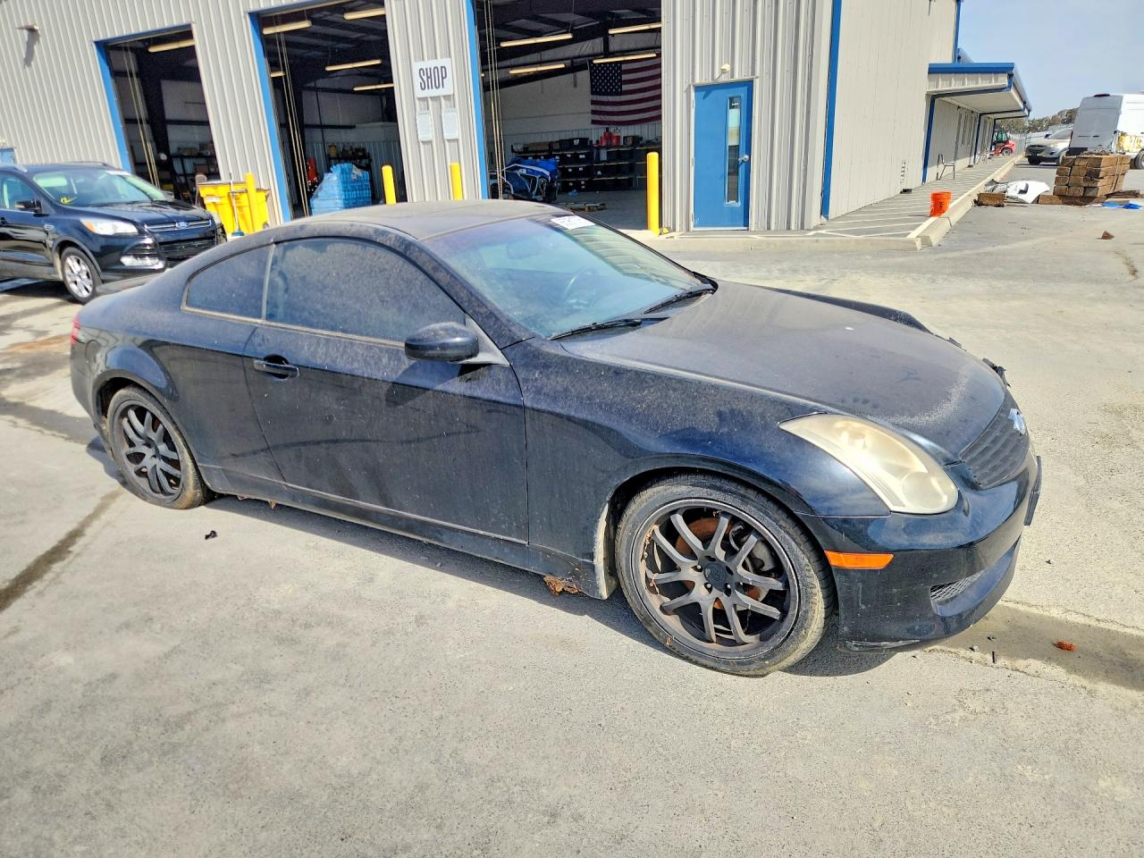 2006 Infiniti G35 Base Black vin: JNKCV54E26M718263