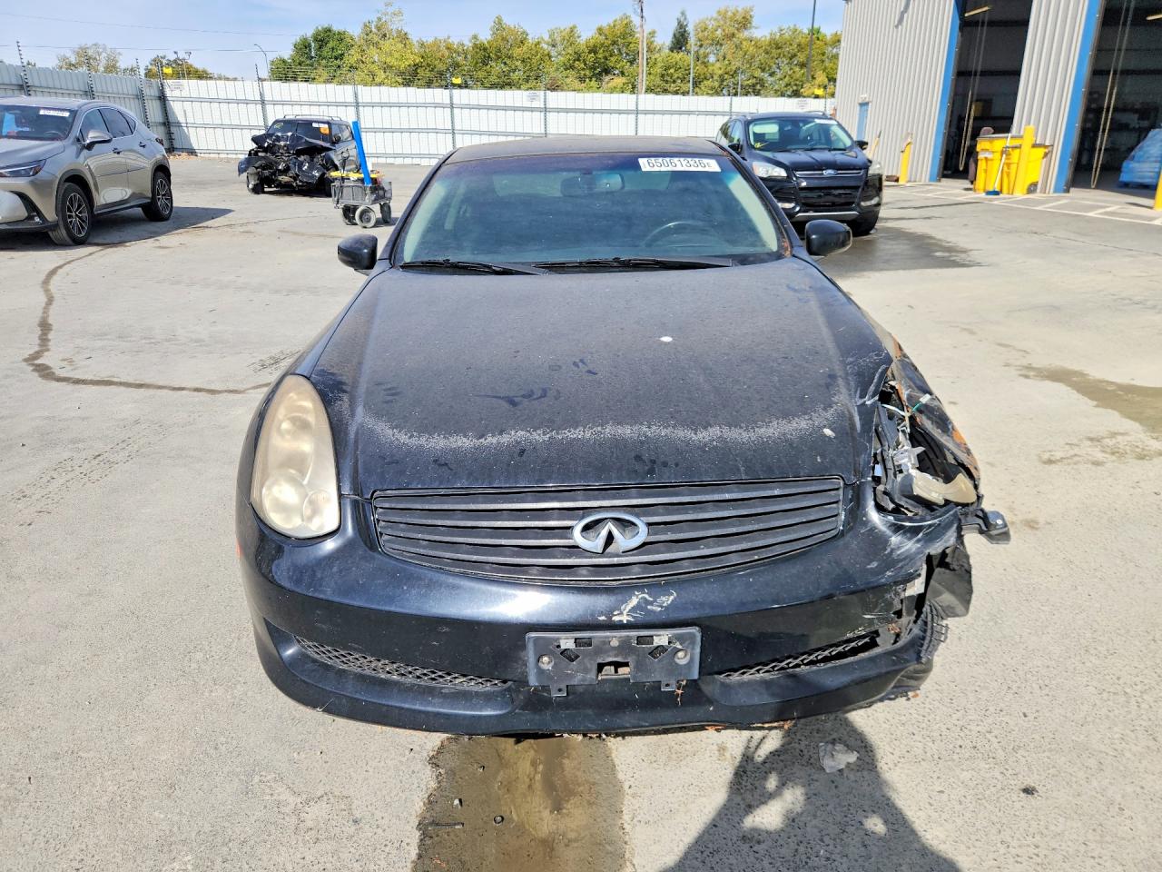 2006 Infiniti G35 Base Black vin: JNKCV54E26M718263
