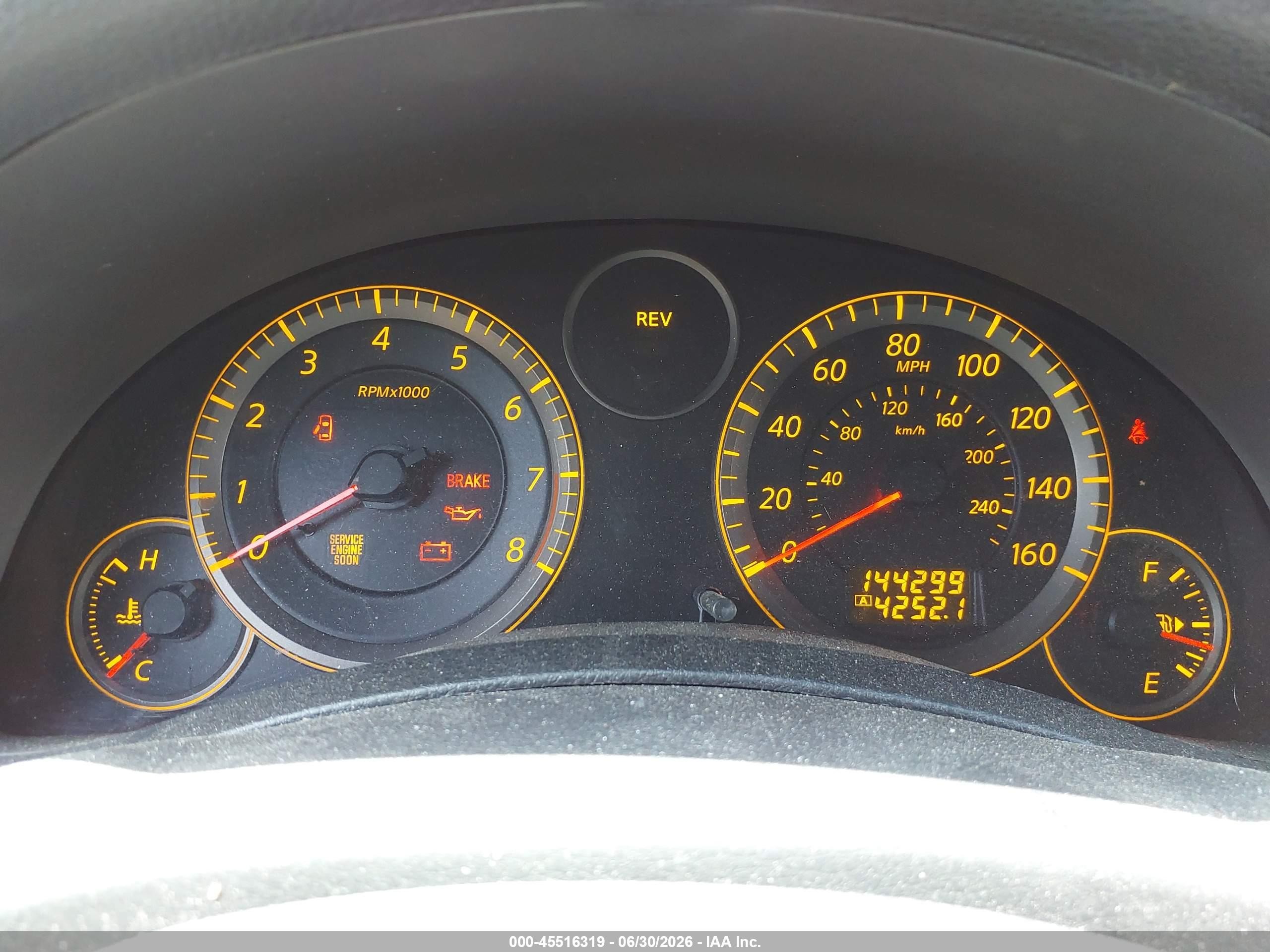 2006 Infiniti G35   Red vin: JNKCV54E26M720224