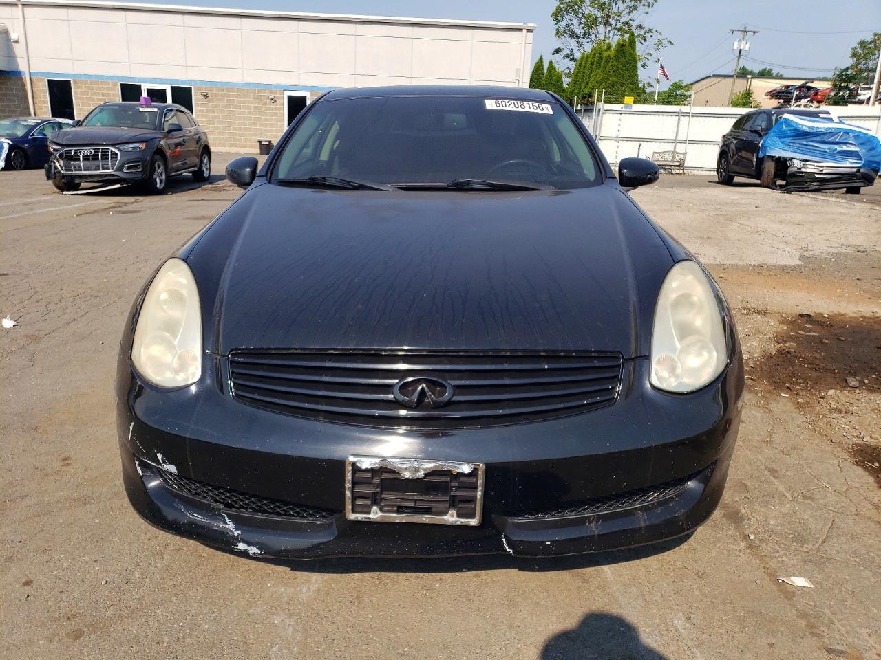 2007 Infiniti G35 Base Black vin: JNKCV54E27M903317