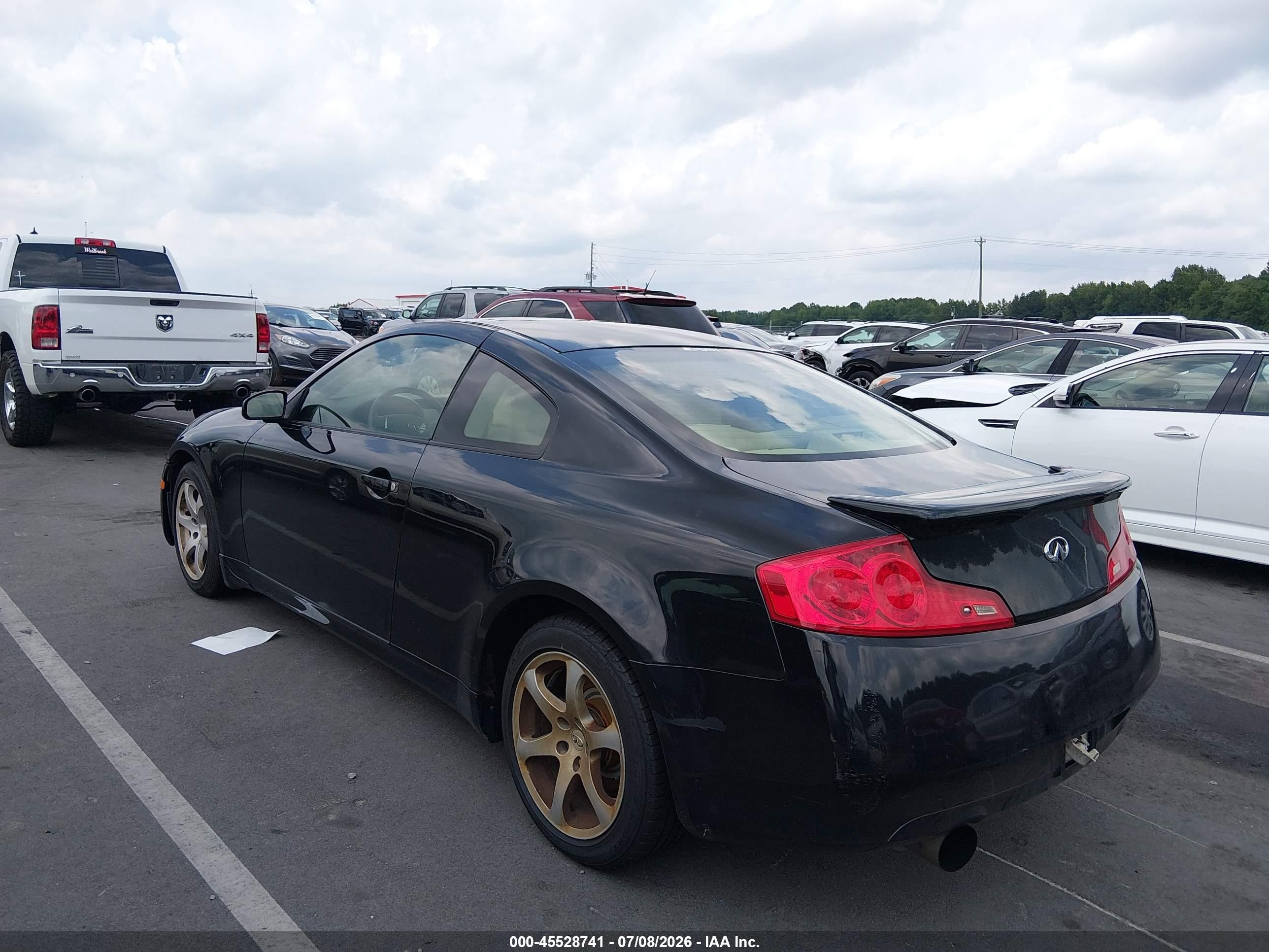2007 Infiniti G35   Gray vin: JNKCV54E27M903902
