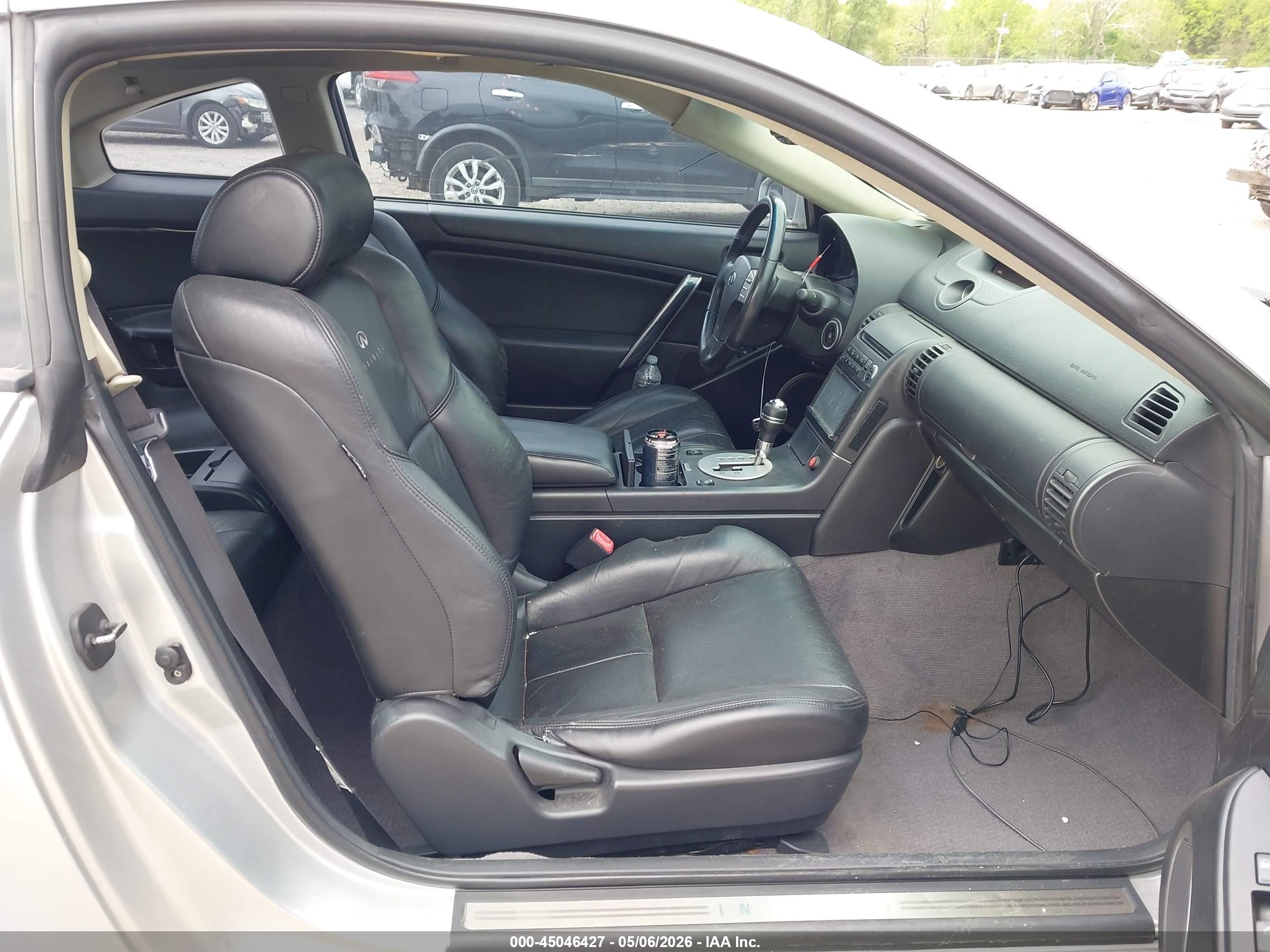 2003 Infiniti G35 Base W/leather Gray vin: JNKCV54E33M223291