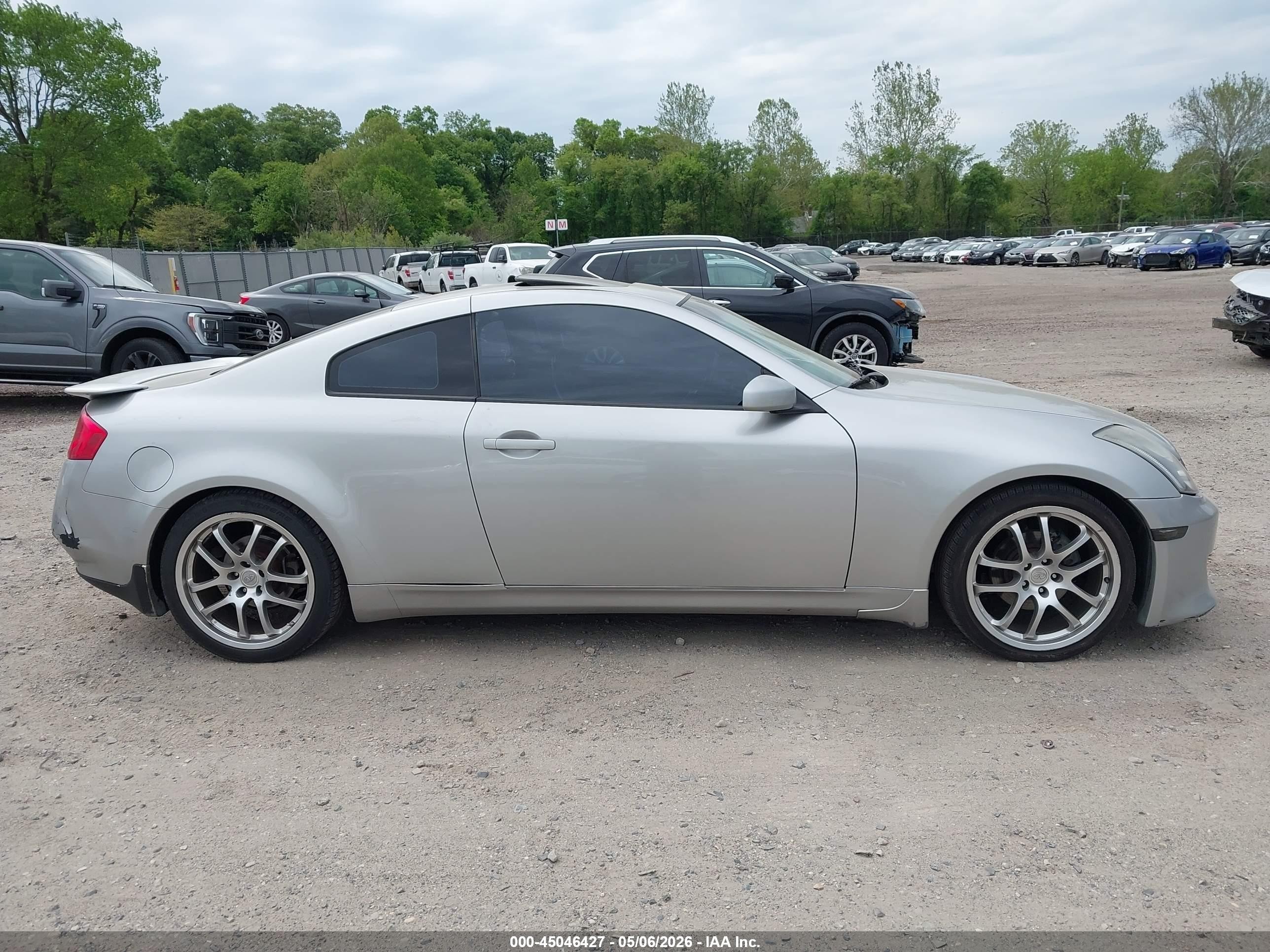 2003 Infiniti G35 Base W/leather Gray vin: JNKCV54E33M223291
