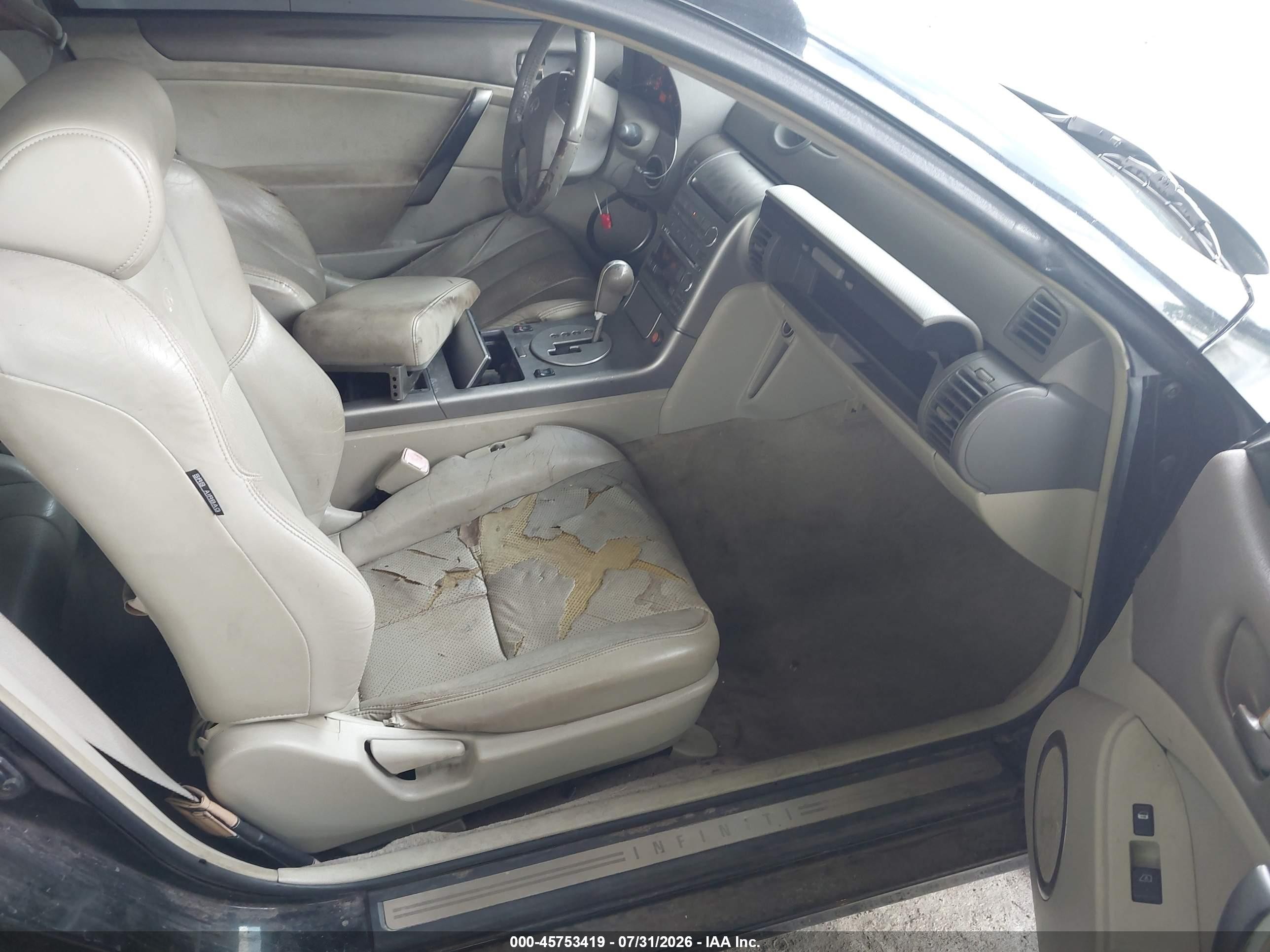 2004 Infiniti G35   Black vin: JNKCV54E34M816408